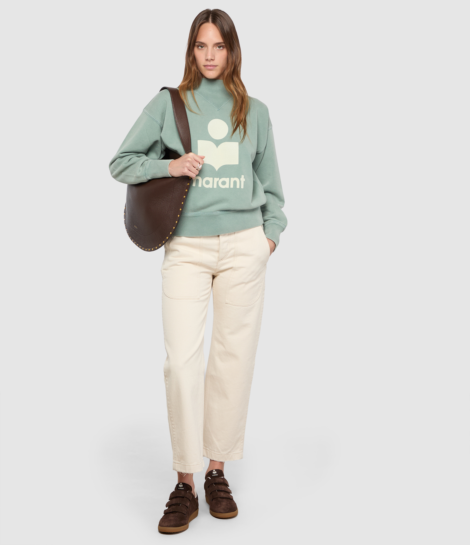 Ermina Ecru Trousers