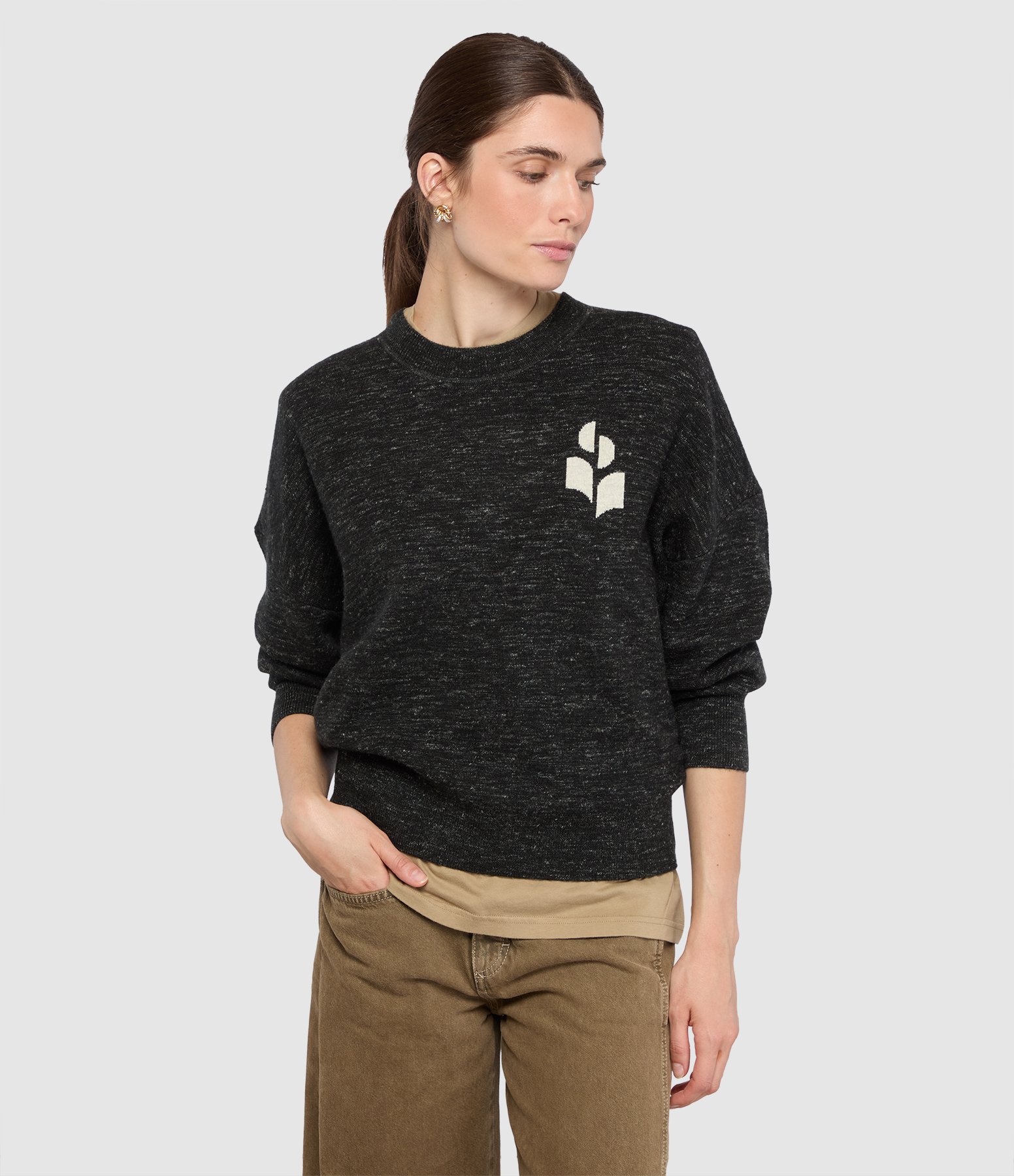 Atlee Black Jumper