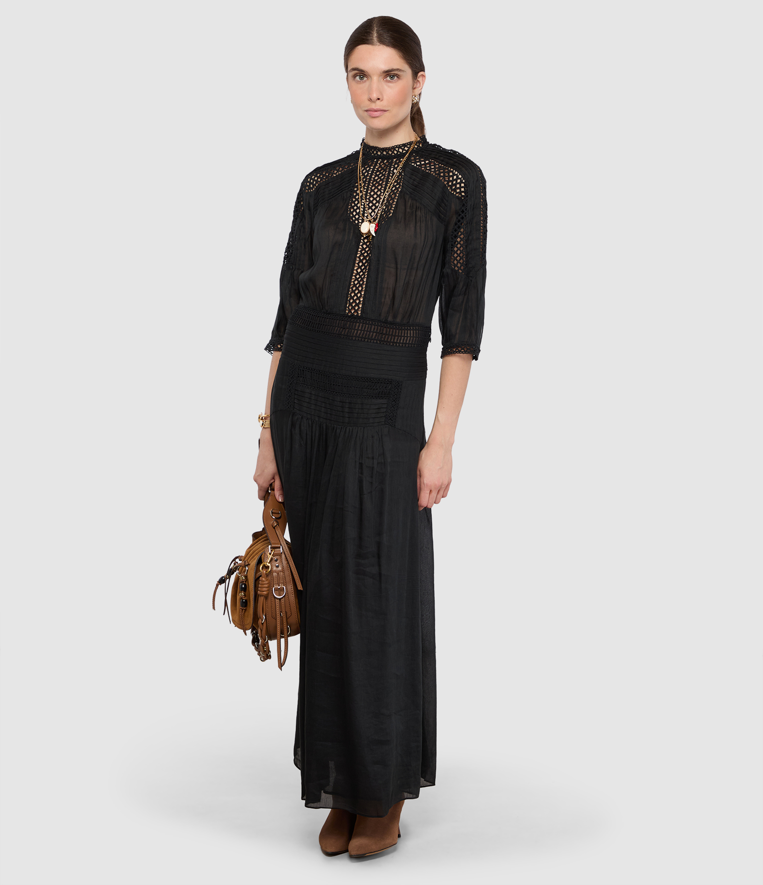 Pamena Black Dress