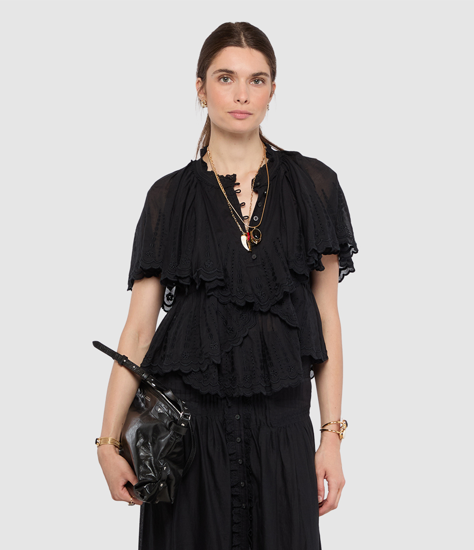 Lorna Black Top