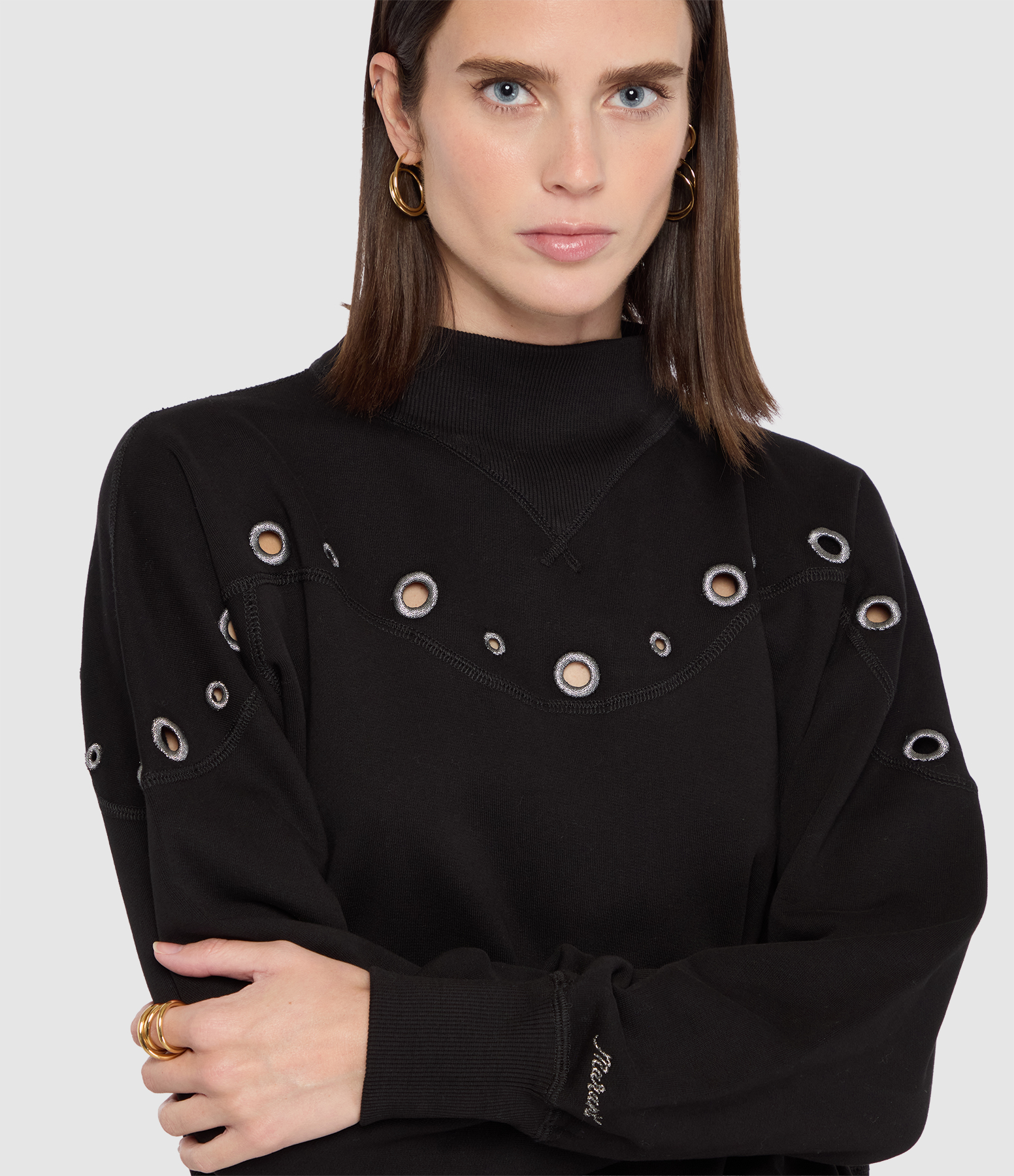Nylex Black Sweatshirt, Festive Capsule Collection