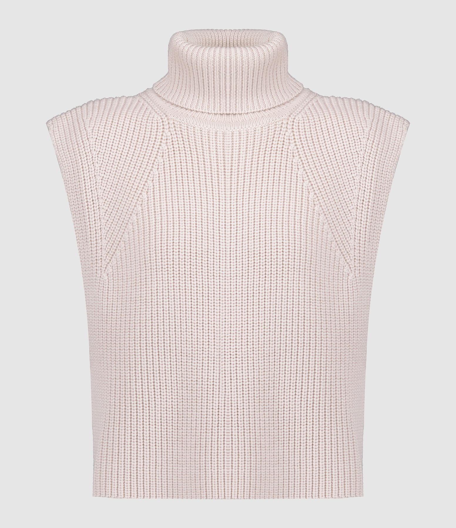 Megan Sleeveless Jumper, Ecru