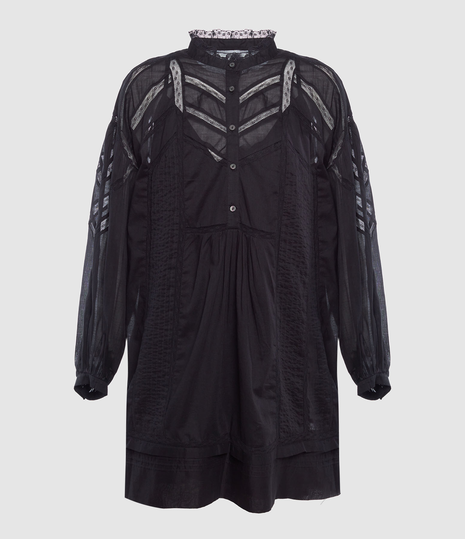 Galia Short Dress – Black
