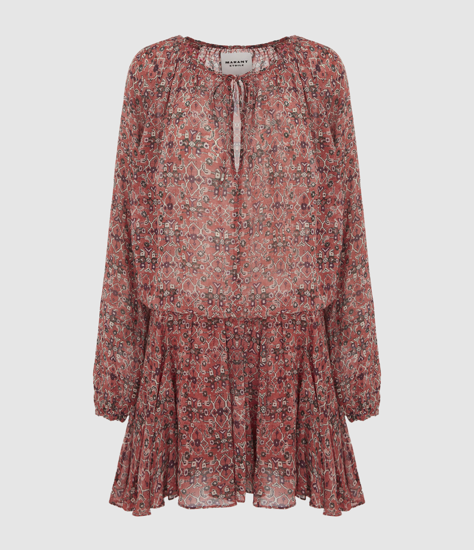 Bess Rust-Coloured Dress