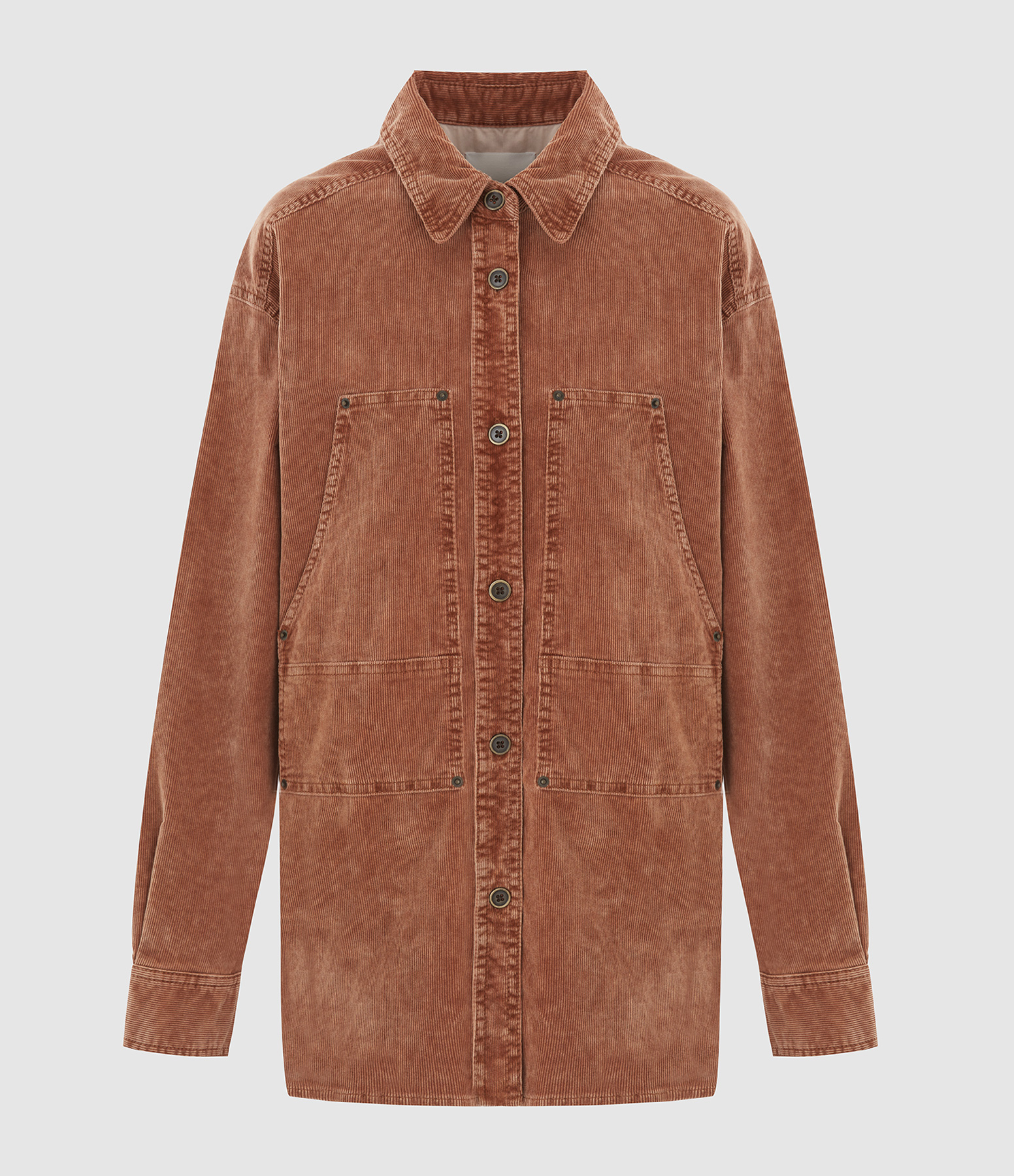 Oriana Jacket in Rust