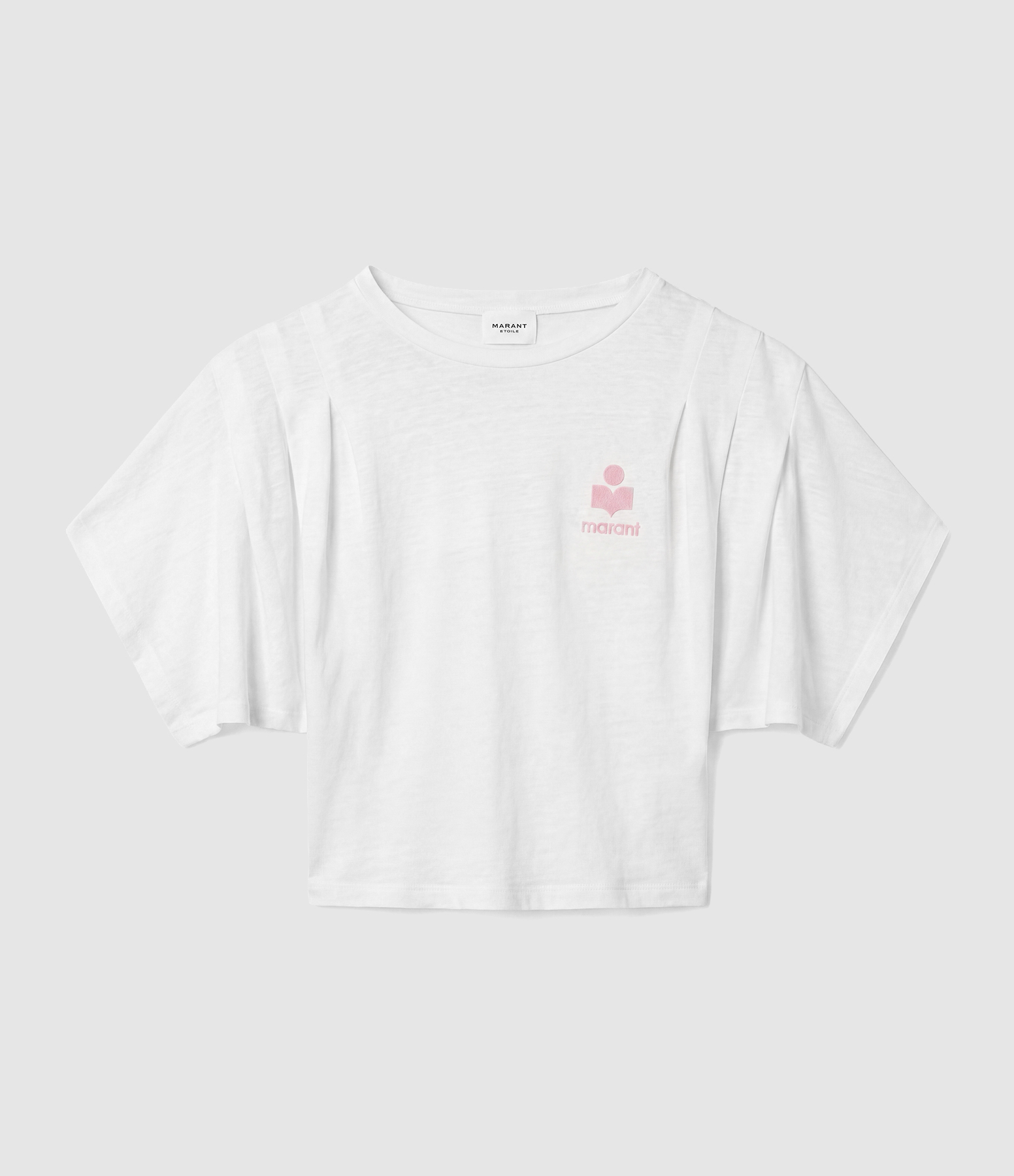 Kyanzae White and Pink T-shirt