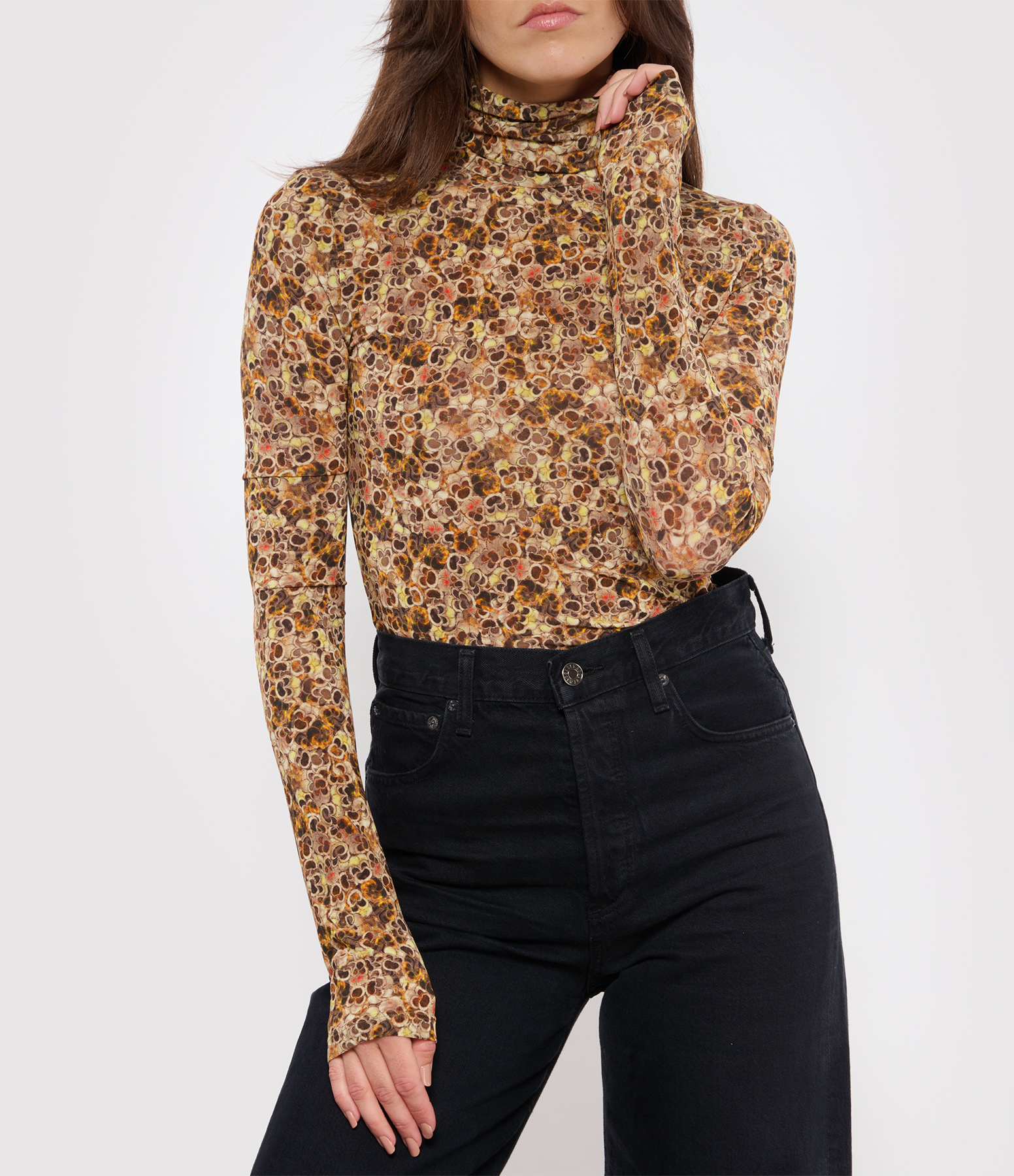 Joyela Top – Brown