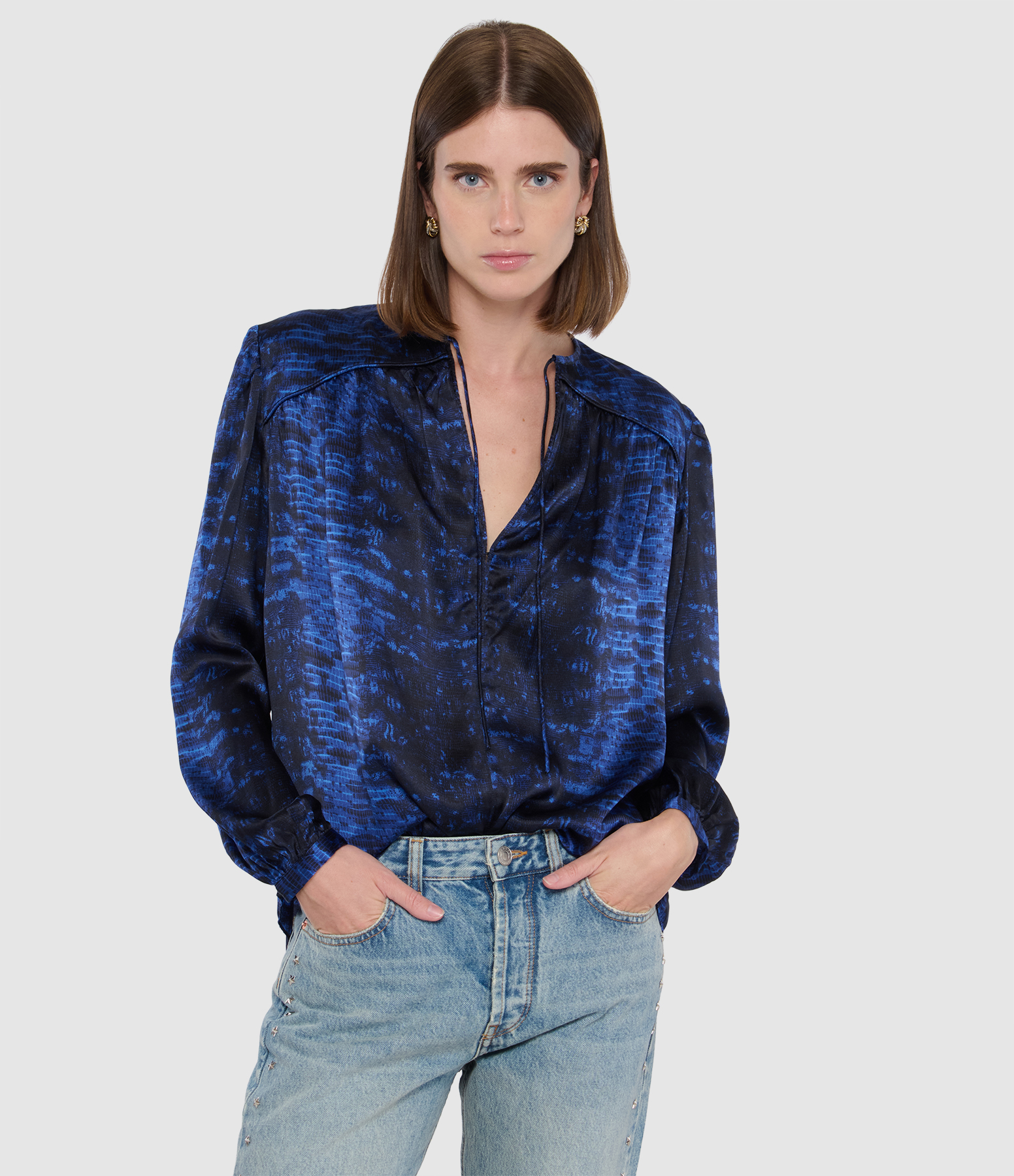 Laraya Midnight Blouse, Fashion Show