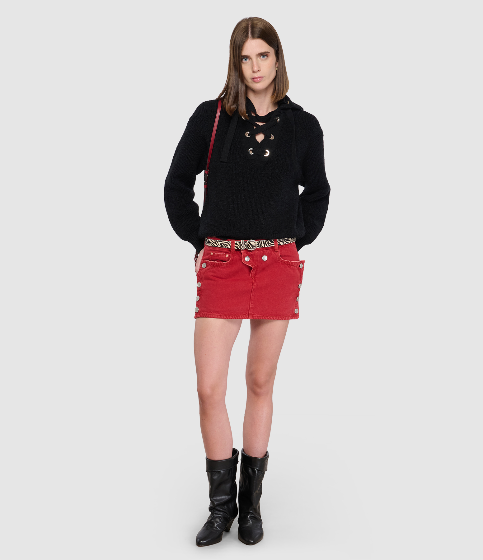 Ralma Red Skirt, Fashion Show
