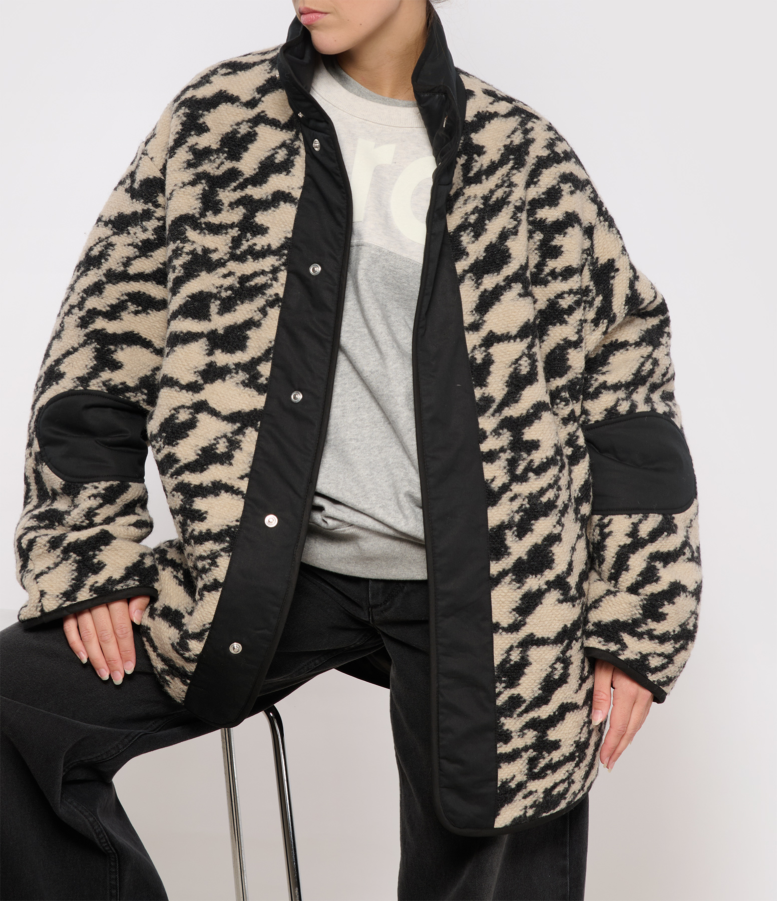 Odemmah Men’s Black Coat