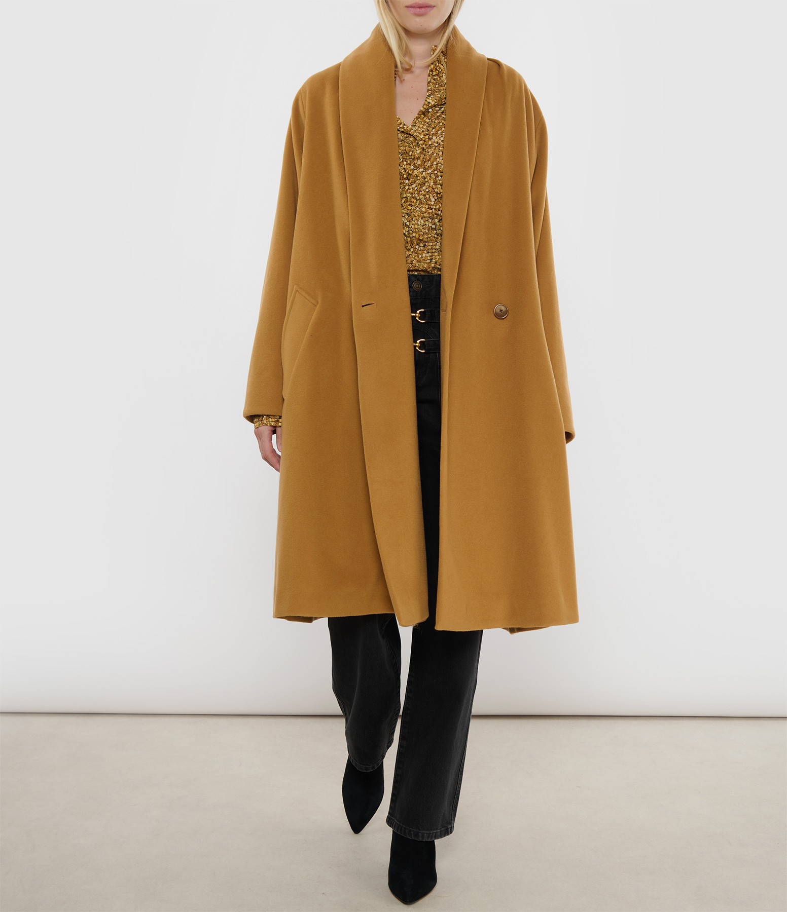 Elise Camel Coat