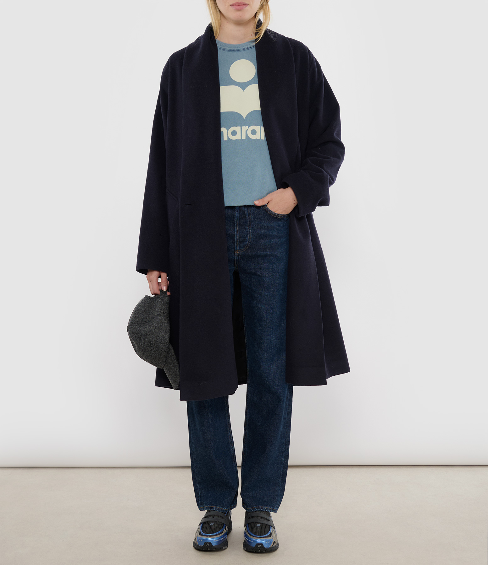 Elise Blue Coat