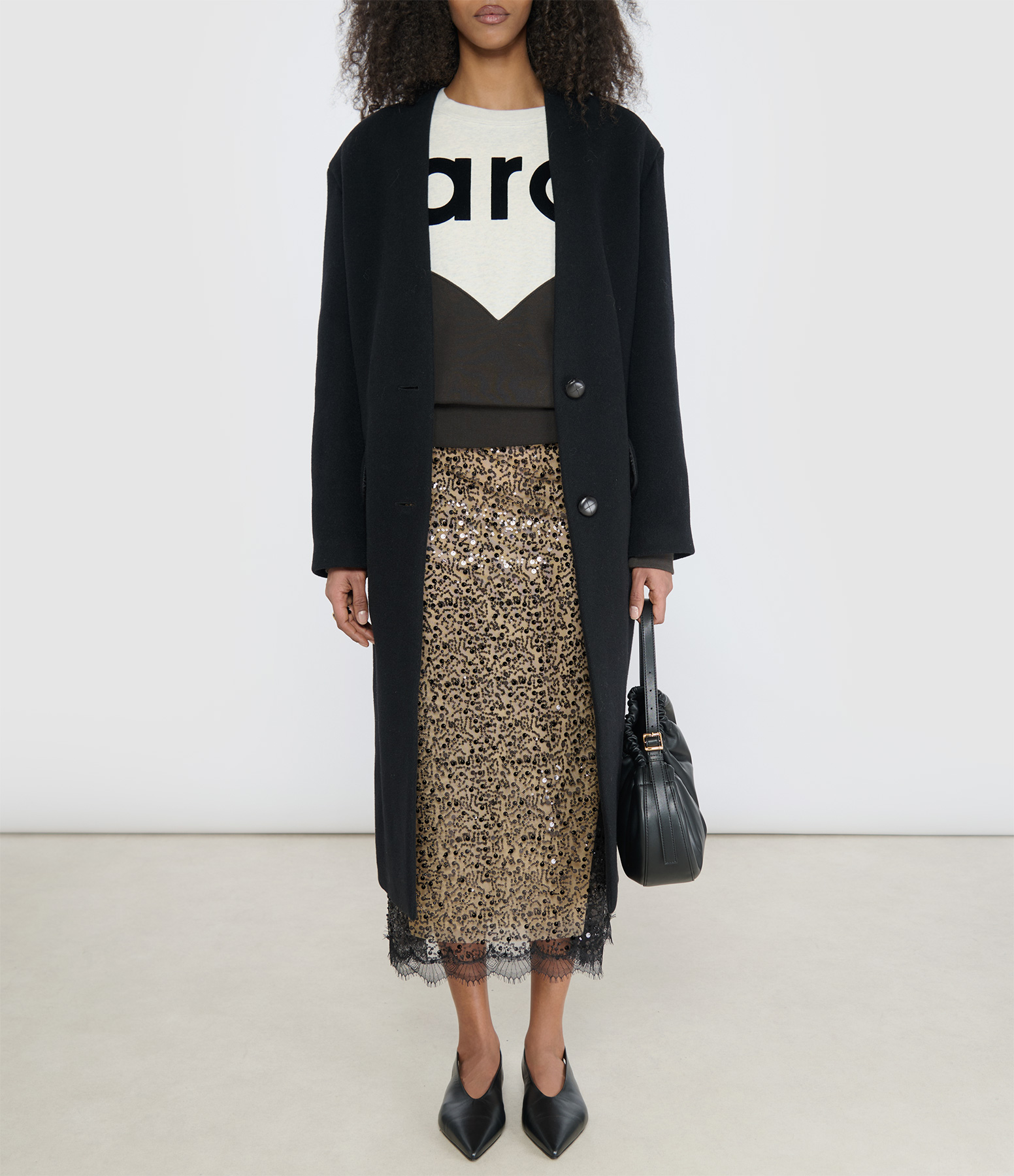 Florane Black Coats