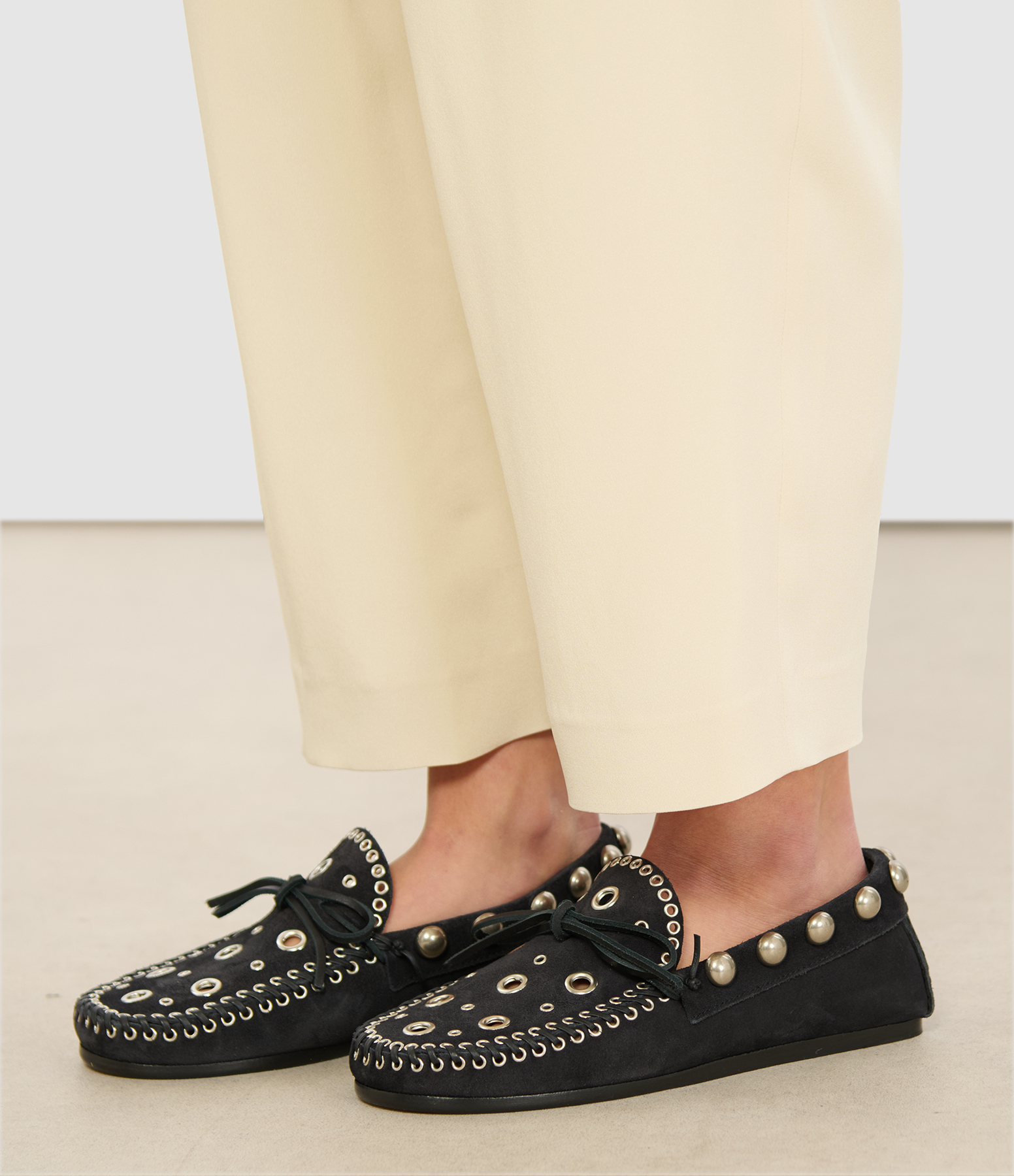Fitza Faded Black Loafers