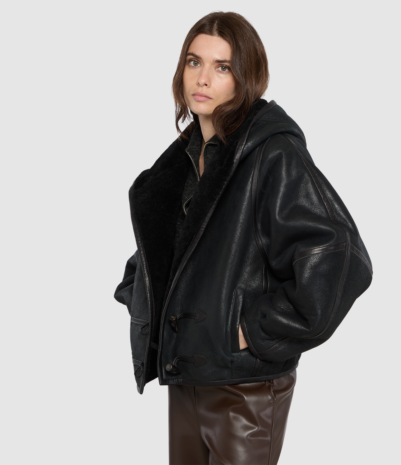 Amiel Black Coat