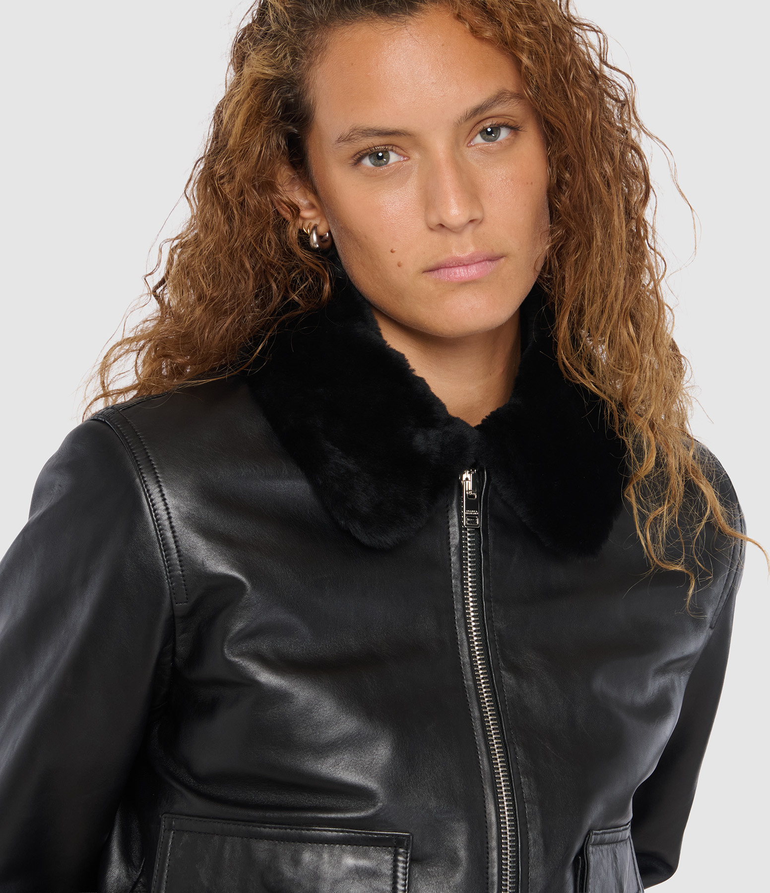 Tonya Black Jacket, Fashion Show
