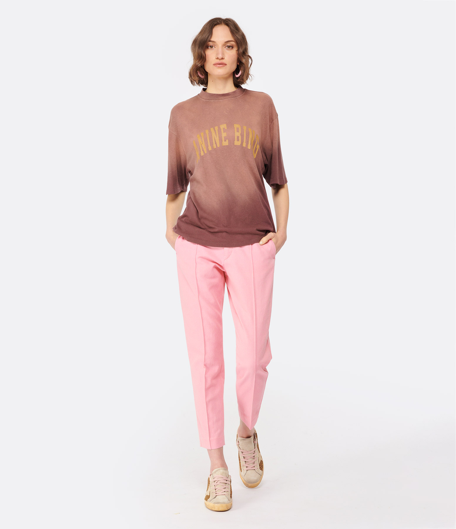 Sioliran Trousers in Pink