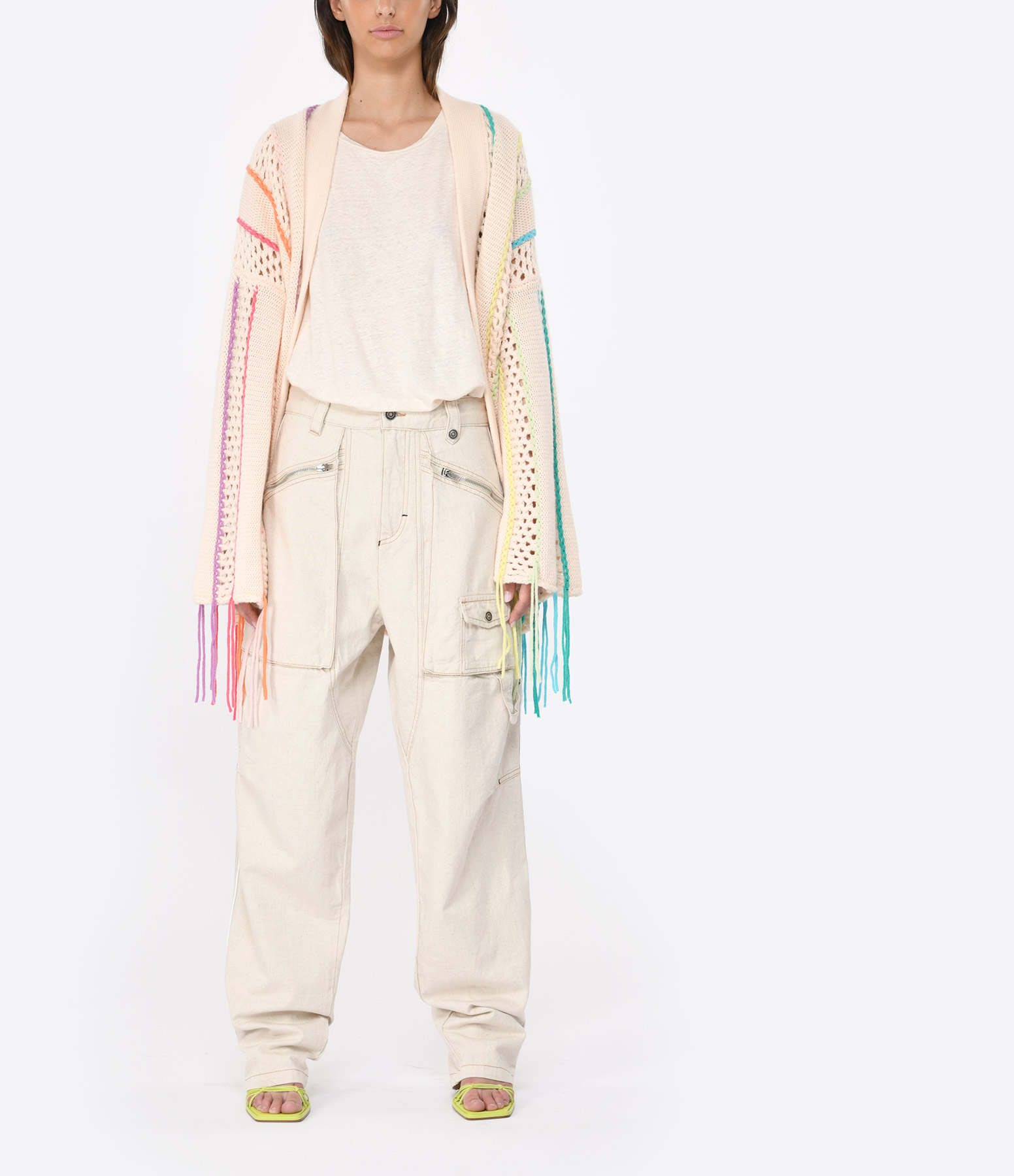 Jean Paciane Ecru Cotton