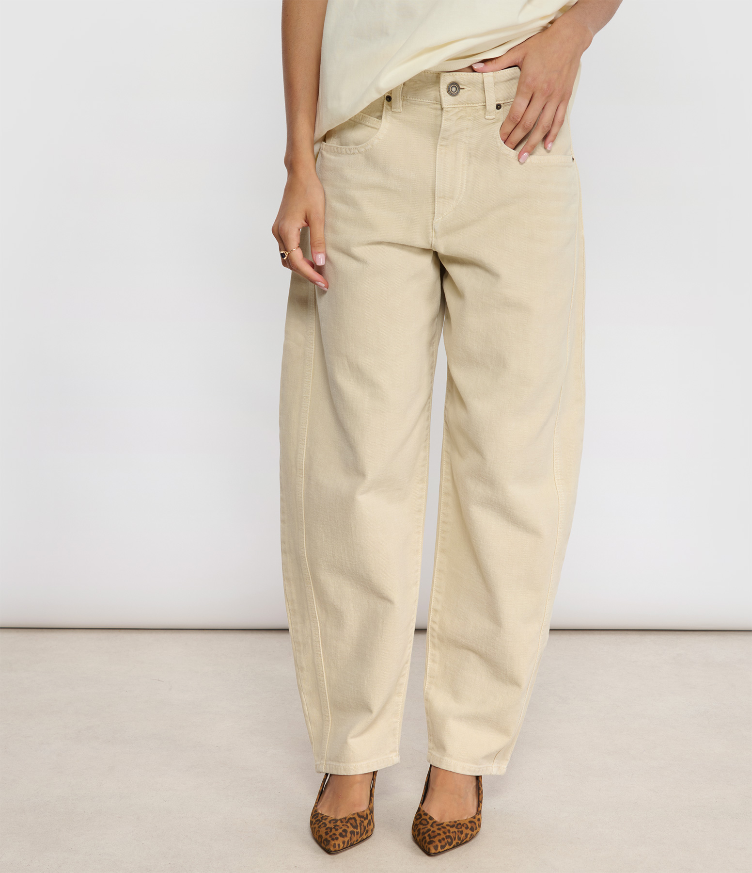 Oriane Trousers – Ecru