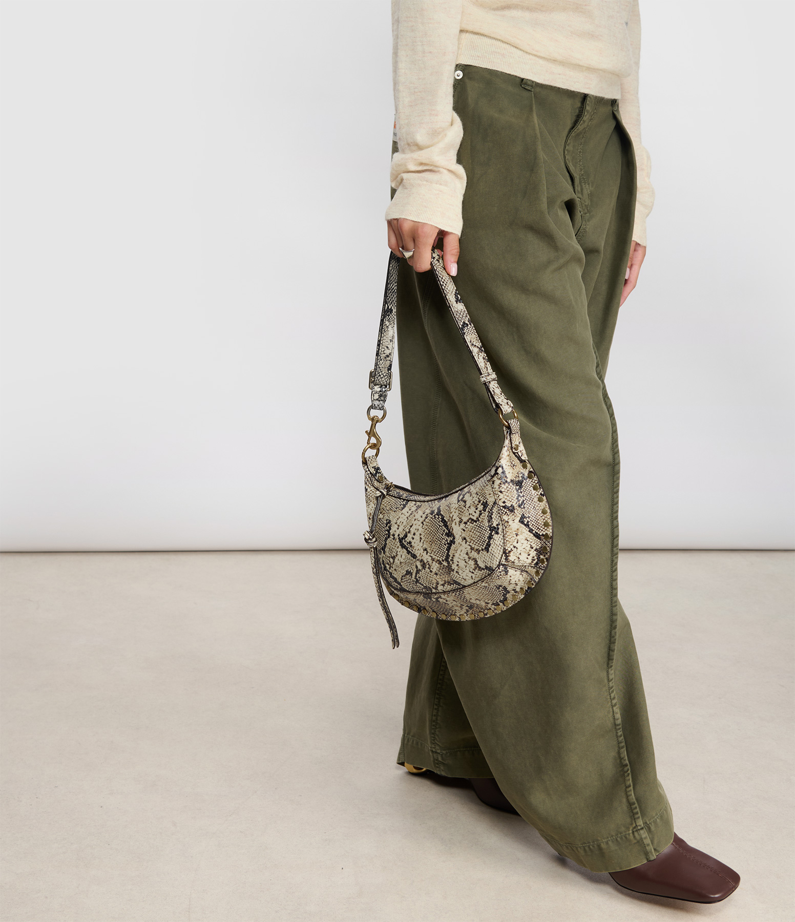 Oskan Moon Beige Bag