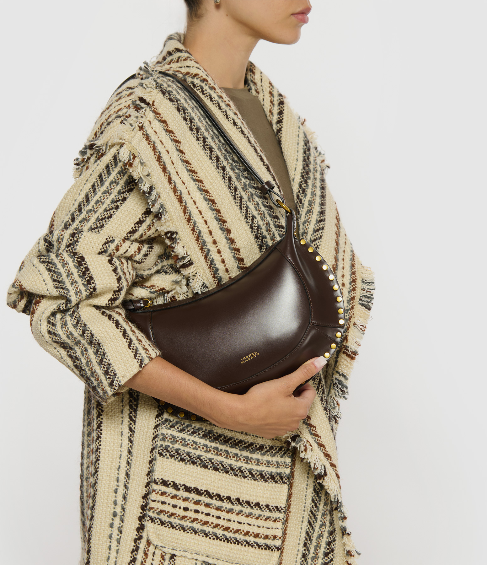 Oskan Moon Bag – Brown
