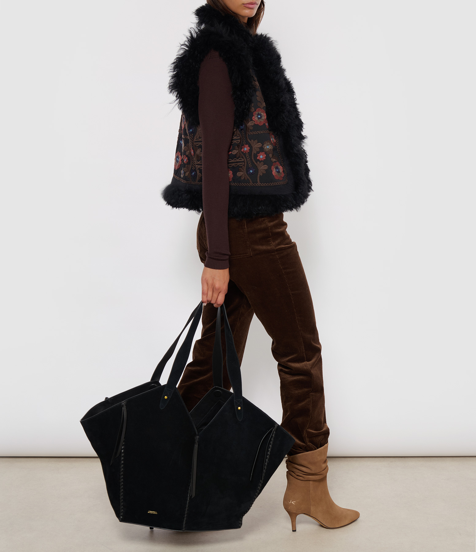 Black Tampa Tote Bag