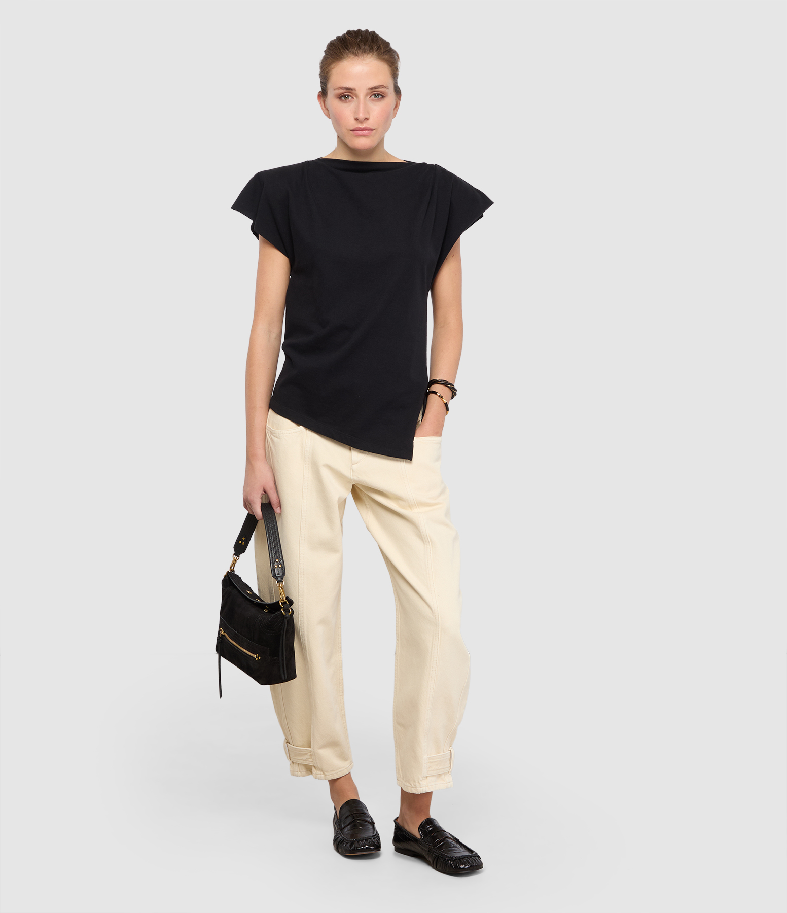 Leja Beige Trousers