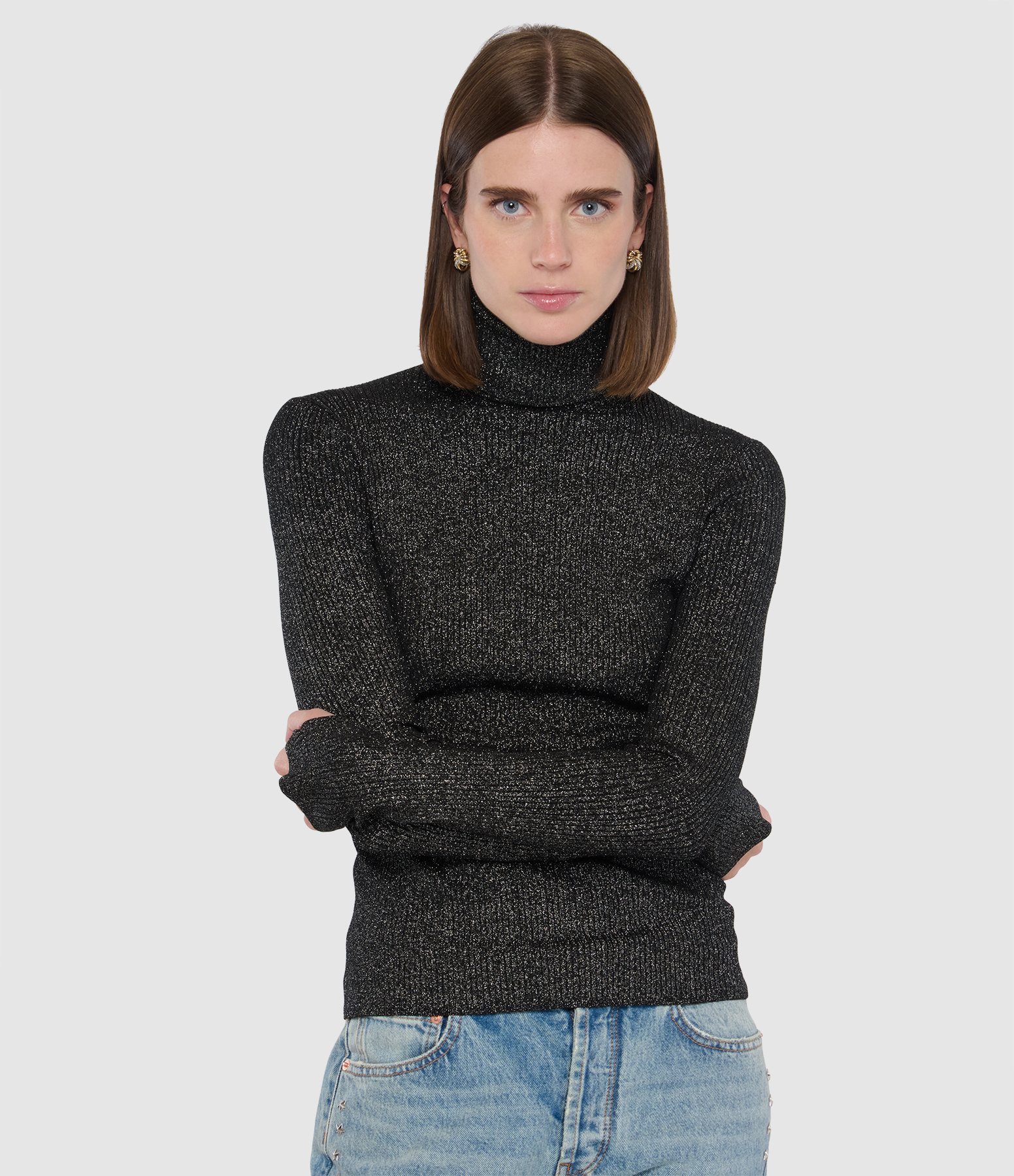 Hafza Black Jumper, Fashion Show