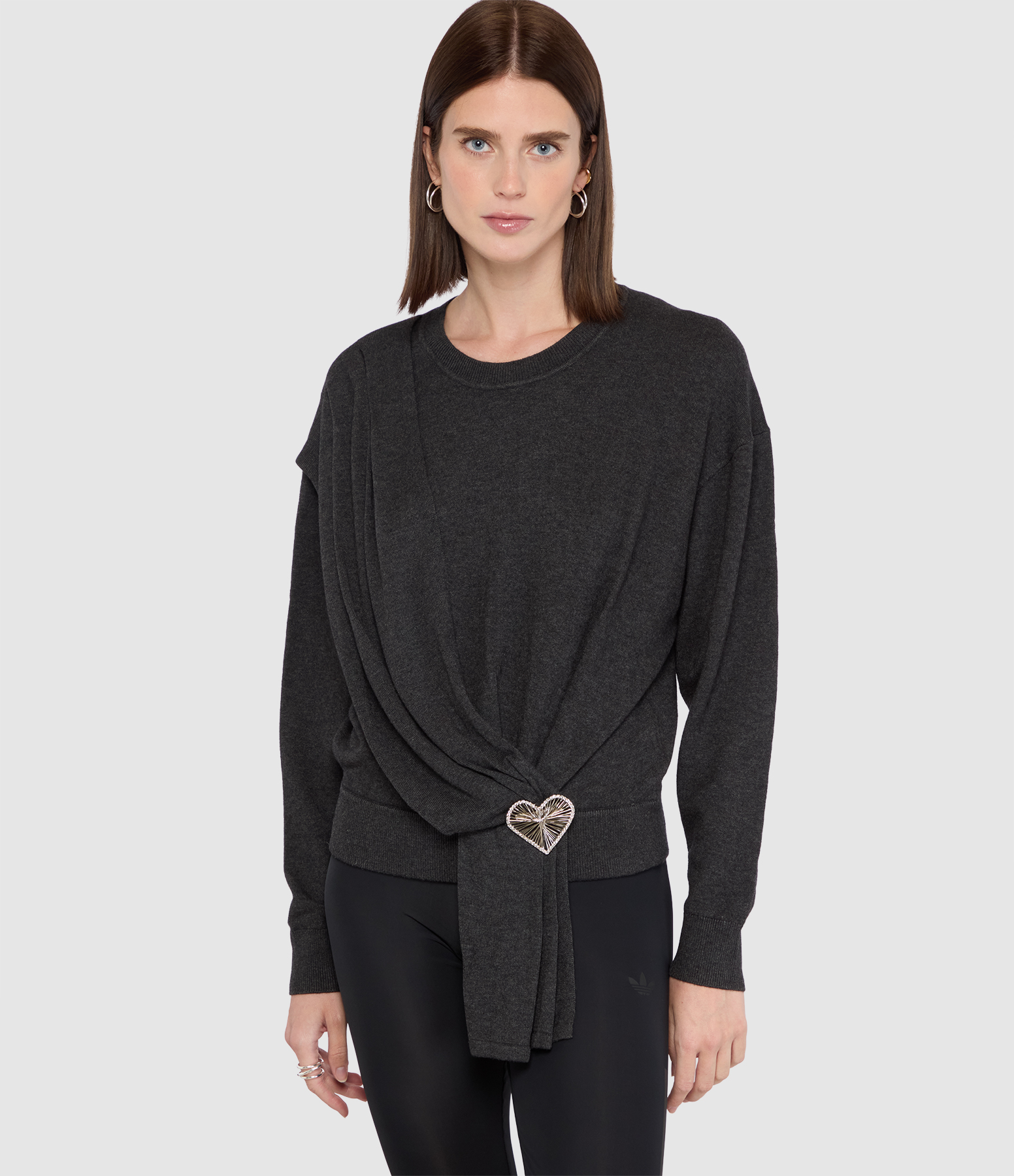 Florda Anthracite Jumper, Festive Collection