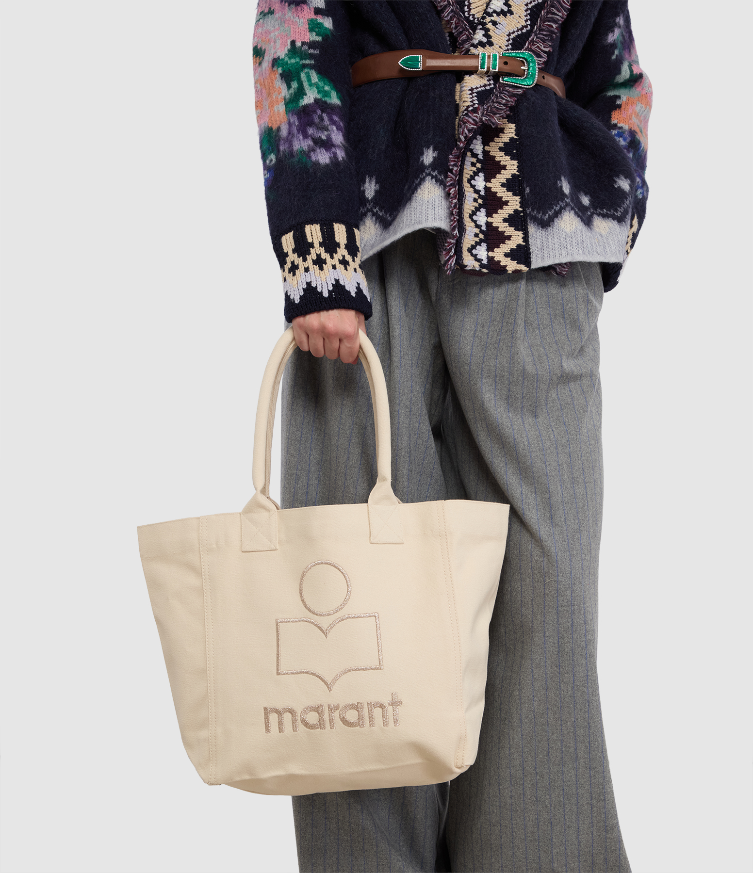 Yenky Small Cream Bag, Festive Collection