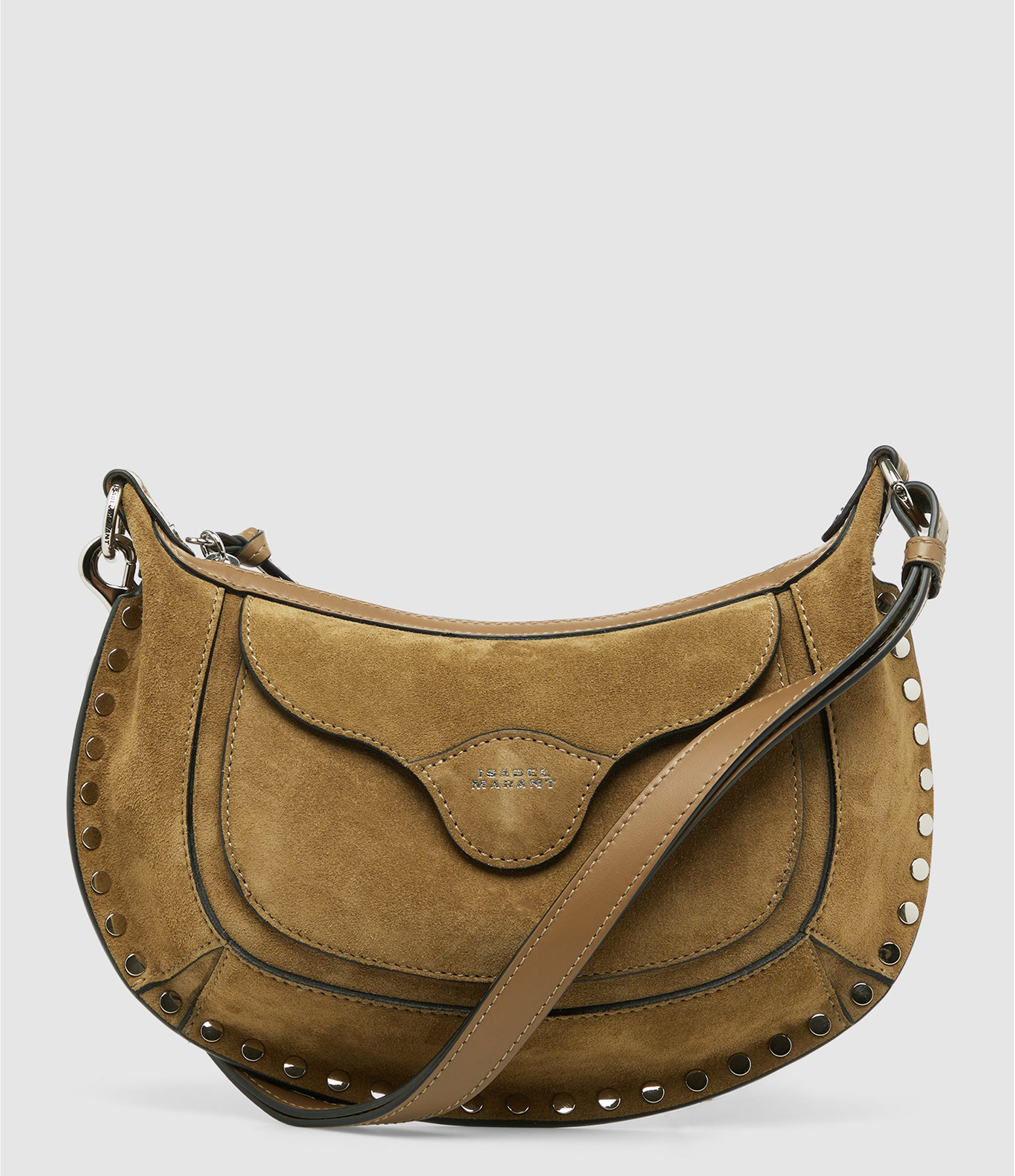 Moon Pocket Bag in Taupe