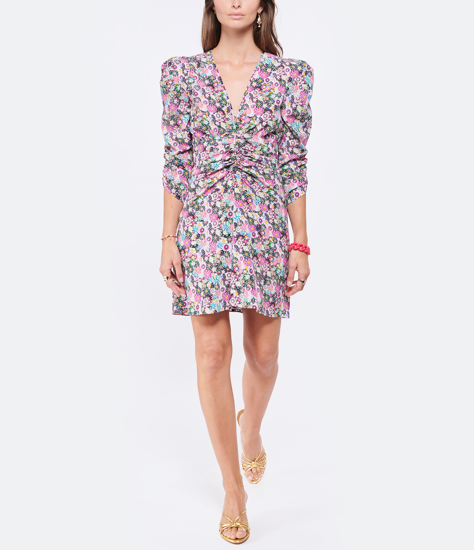 Alinizia Pink Silk Dress