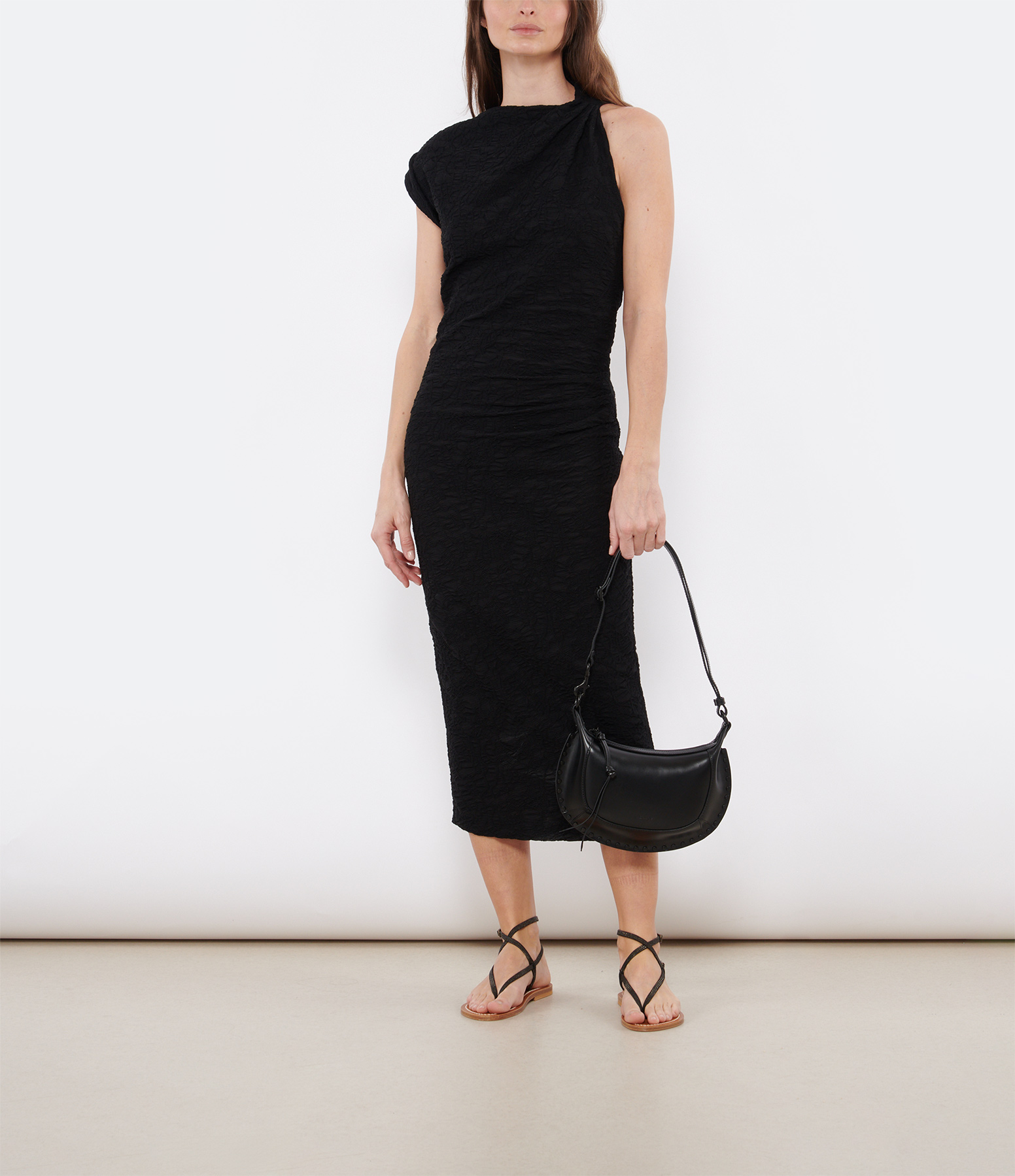 Franzy Black Maxi Dress