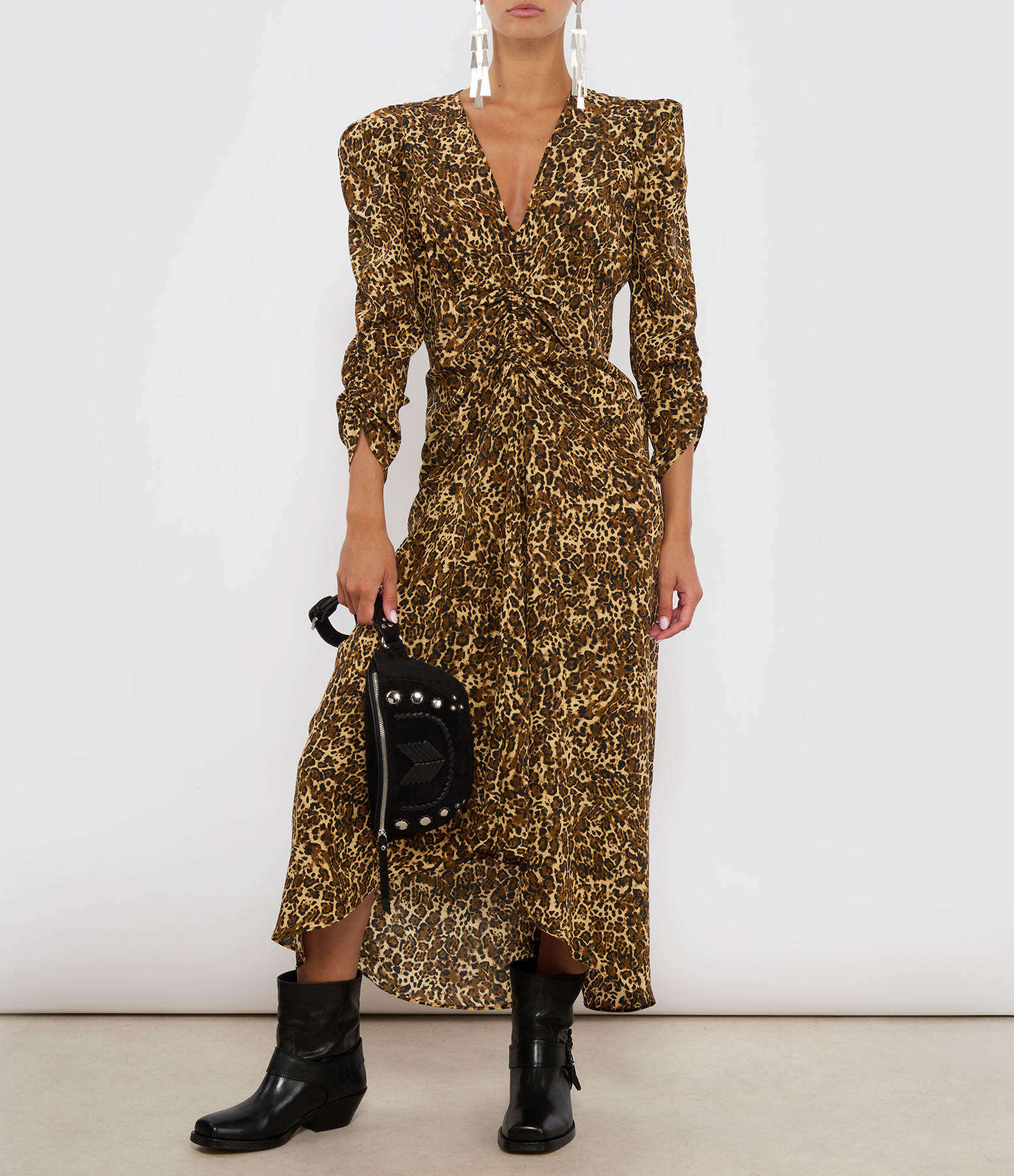 Albini Leopard Dress