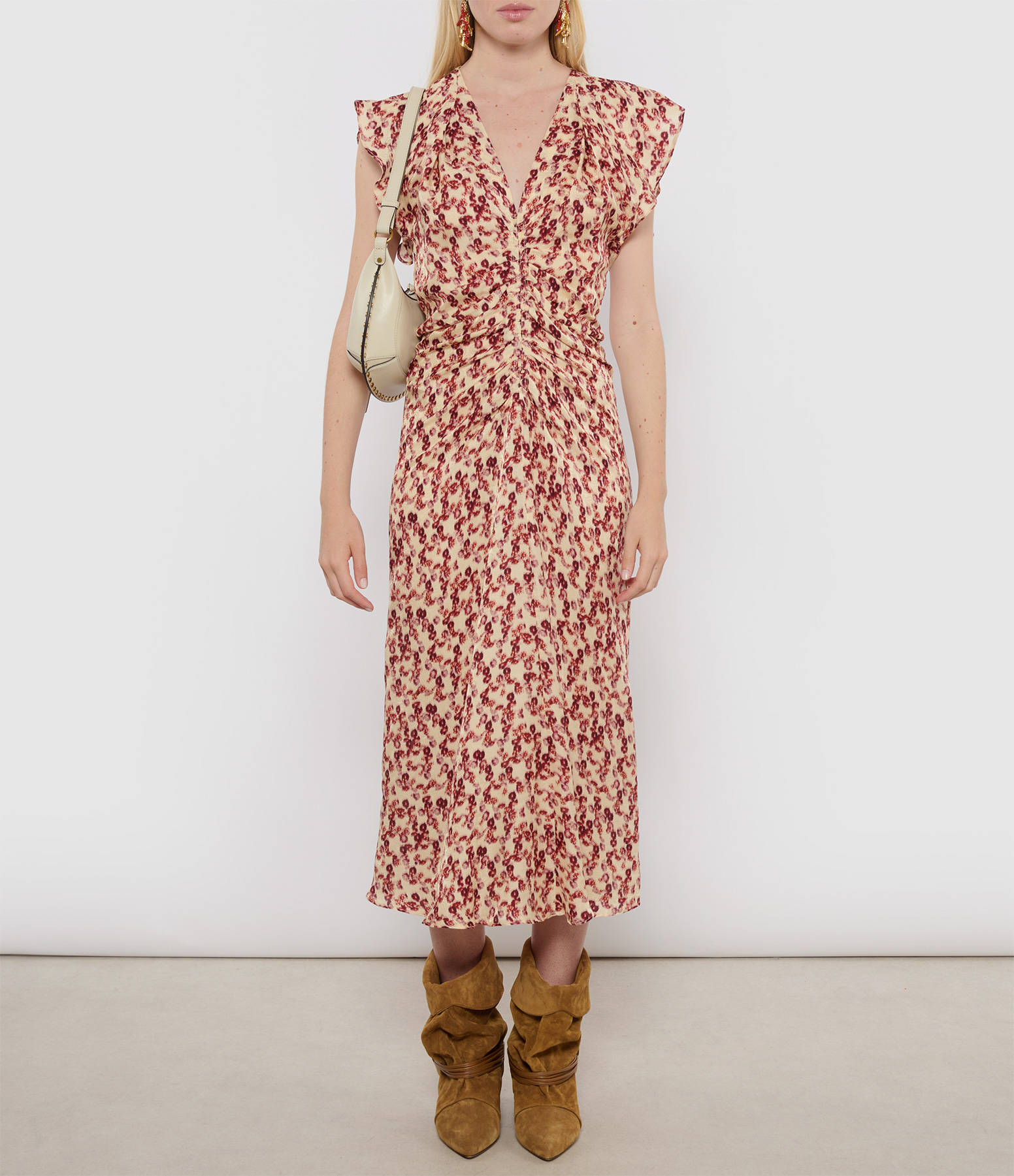 Lyndsay Garnet Dress