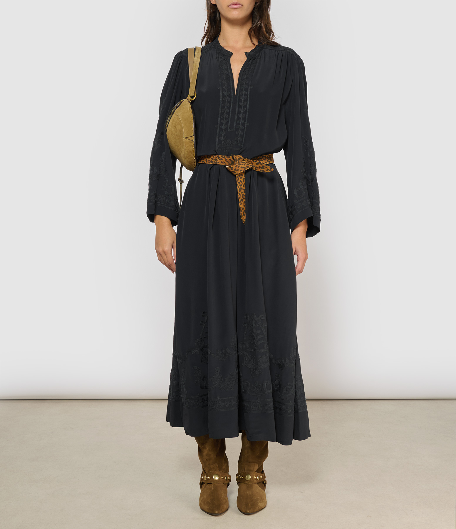 Feliana Black Dress