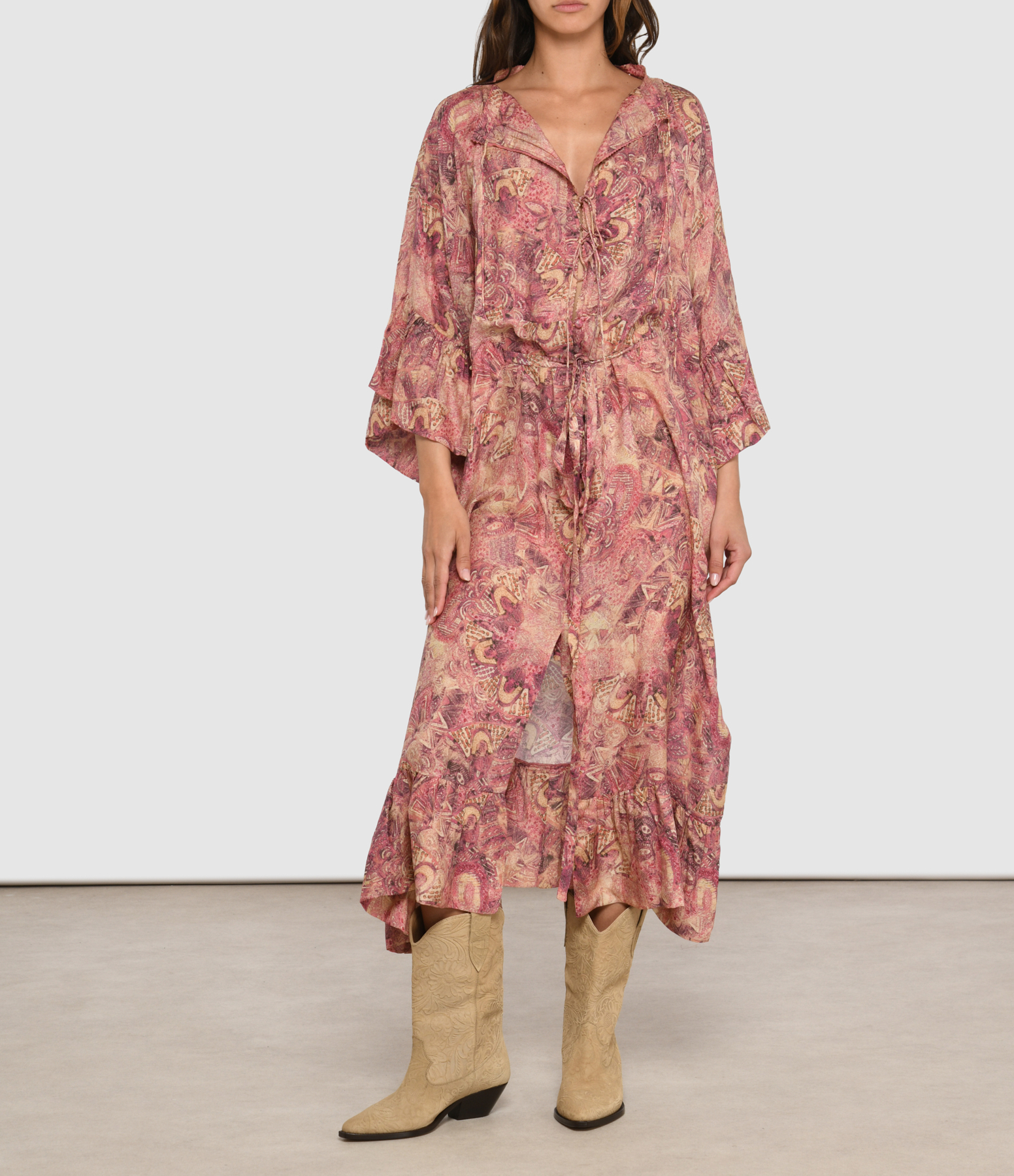 Cylene Pink Dress