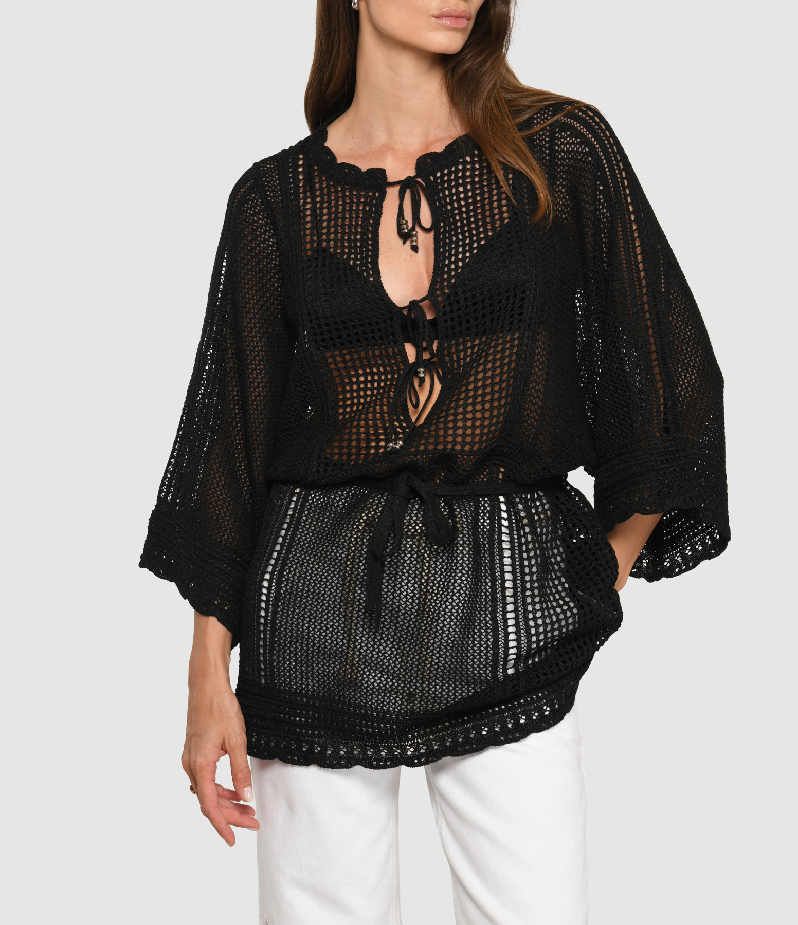 Metina Black Dress