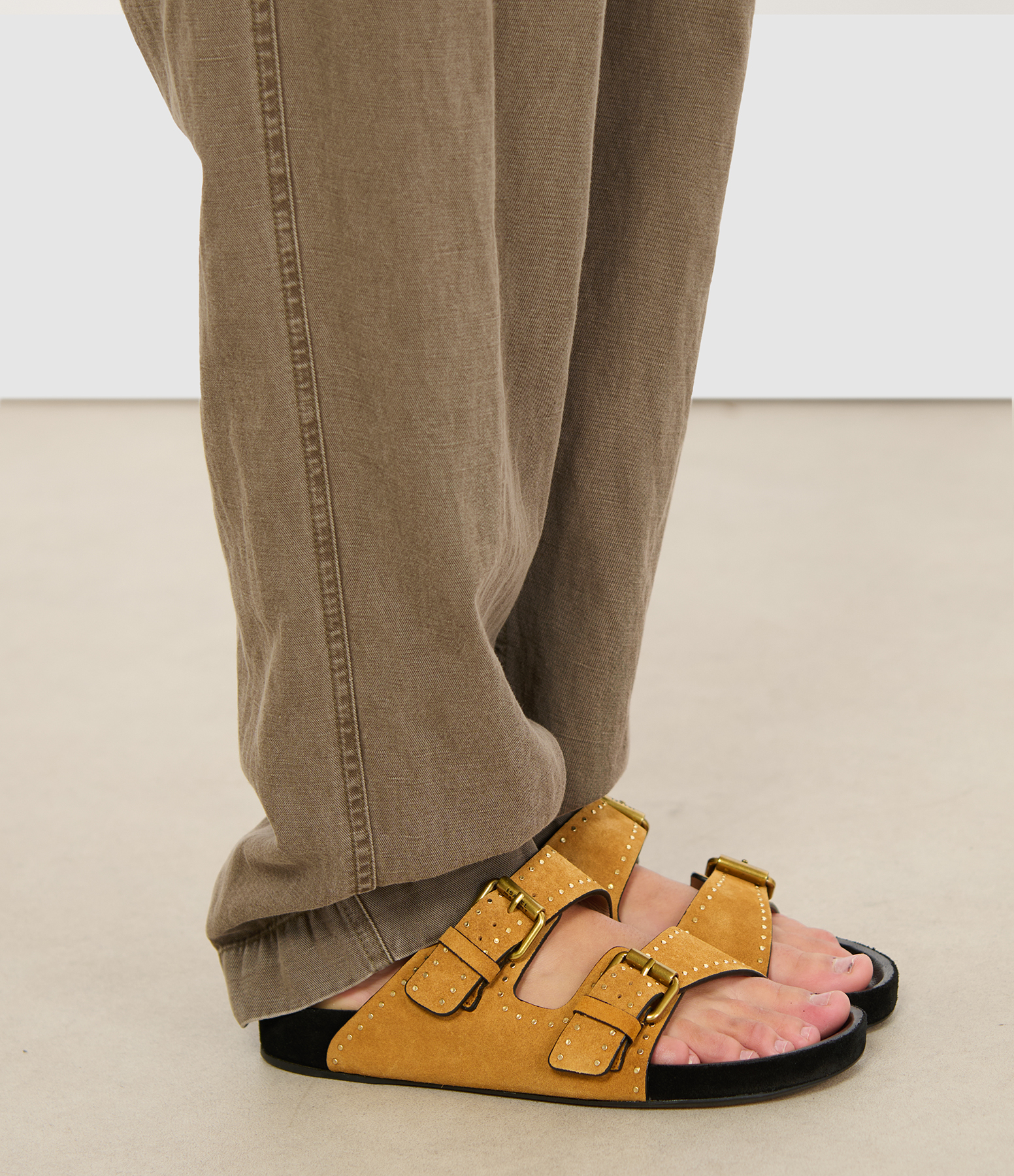 Lennyo Chestnut Sandals