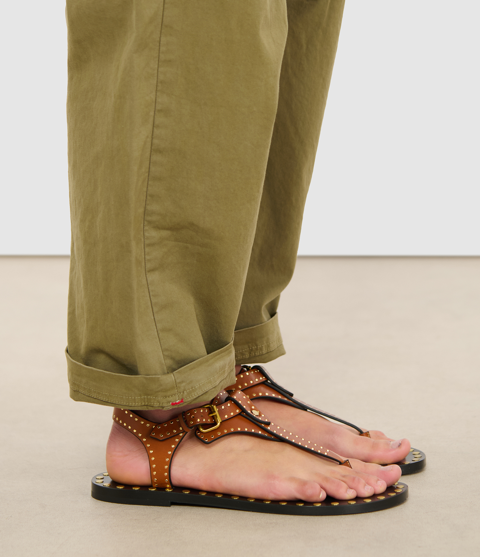 Joonya Cognac Sandals