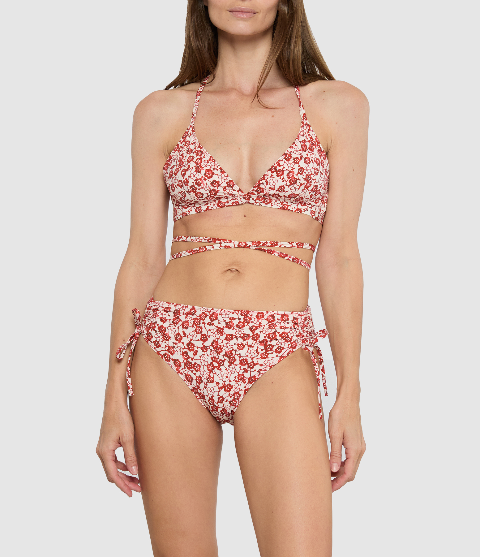 Solange Red Bra