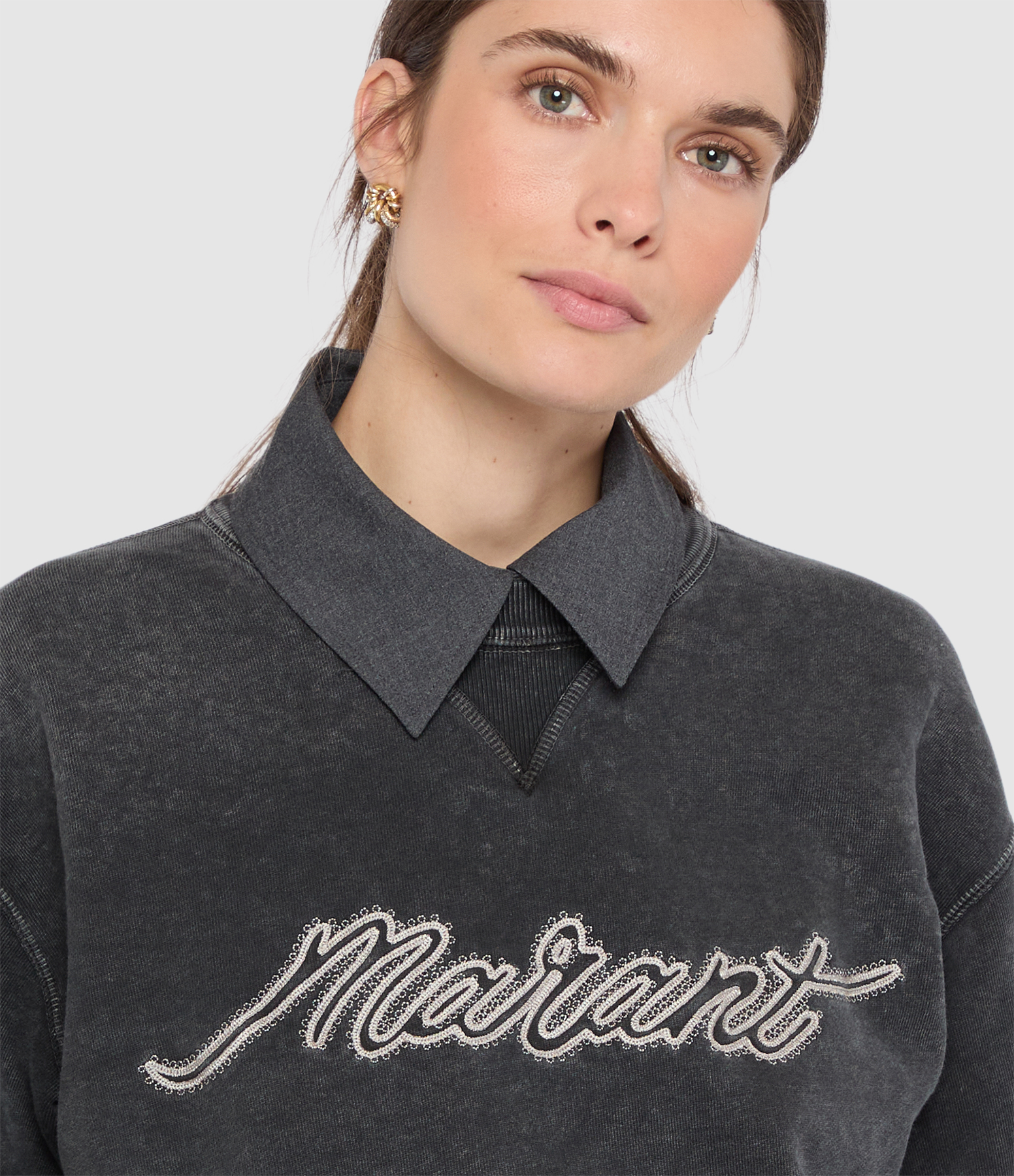Mahony Faded Black Men’s Sweatshirt