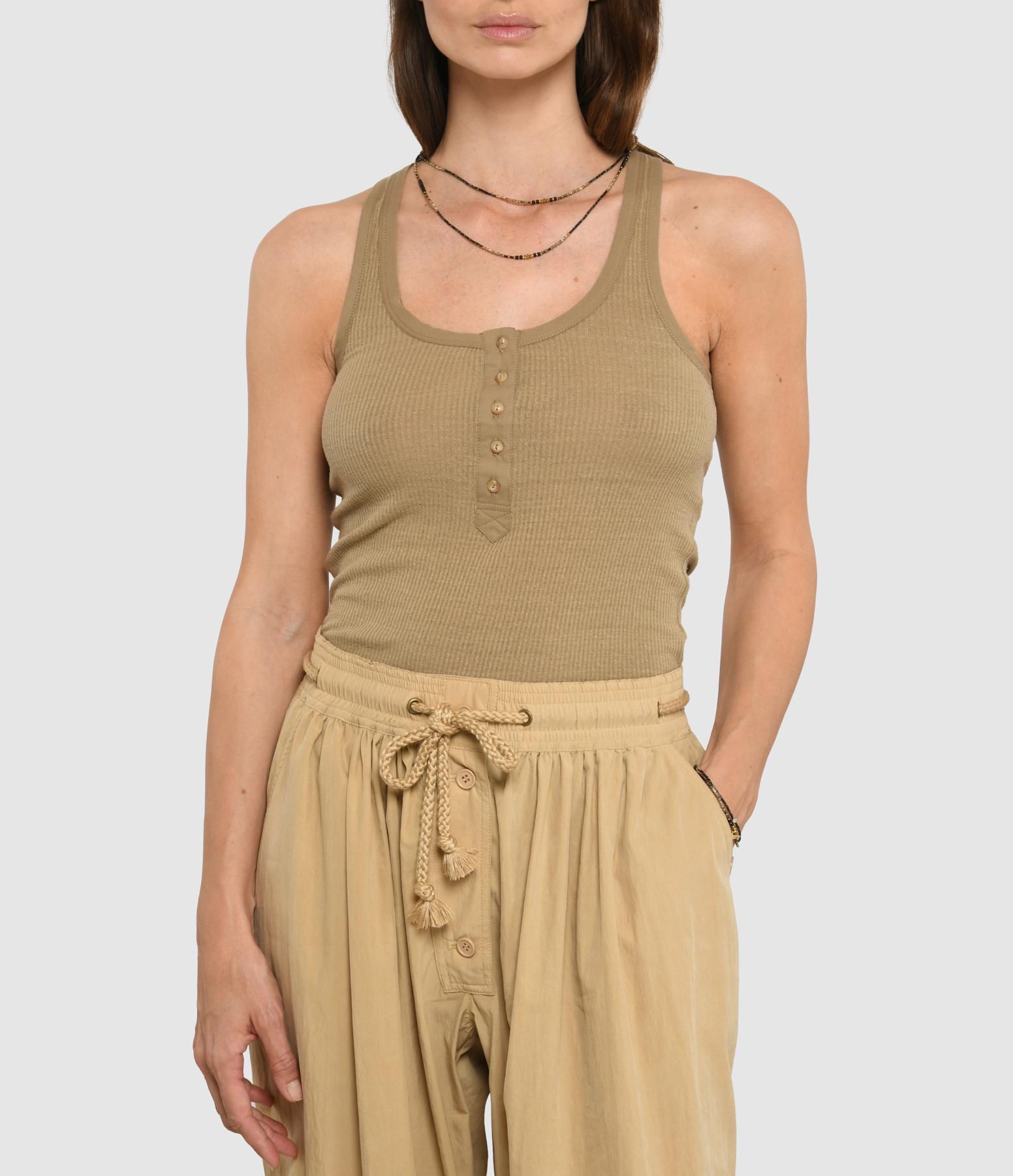 Helma Light Bronze Tank Top