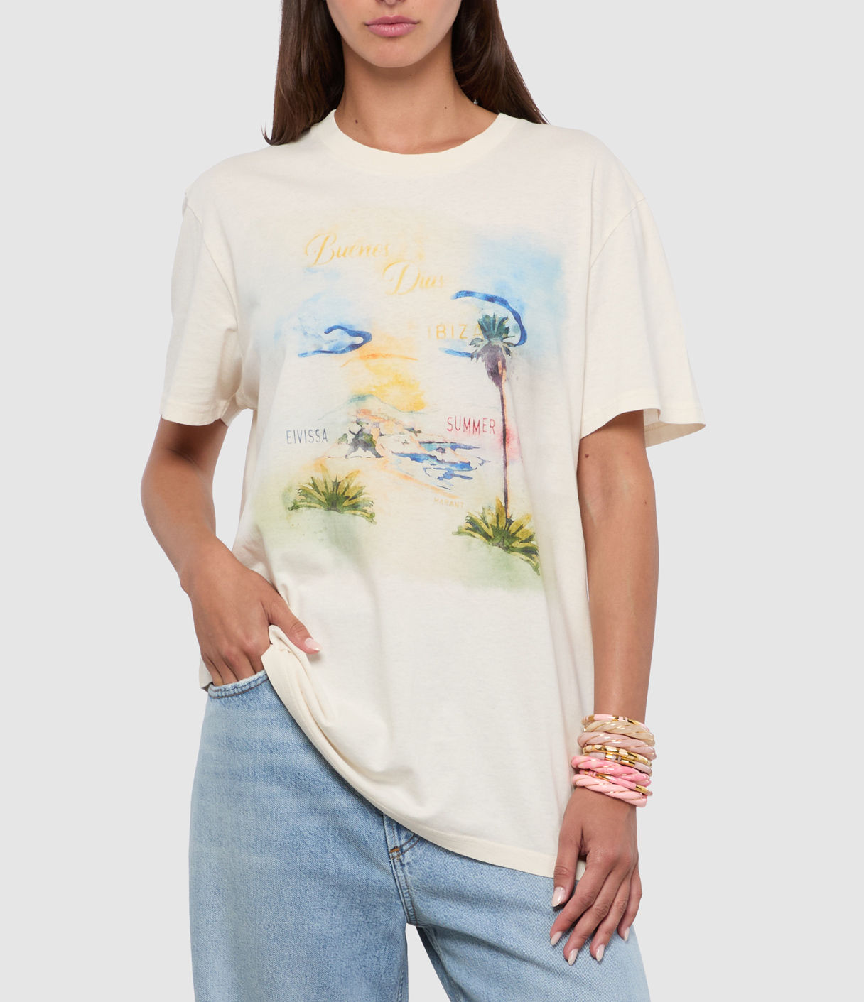 Honore Men's T-shirt, Ecru