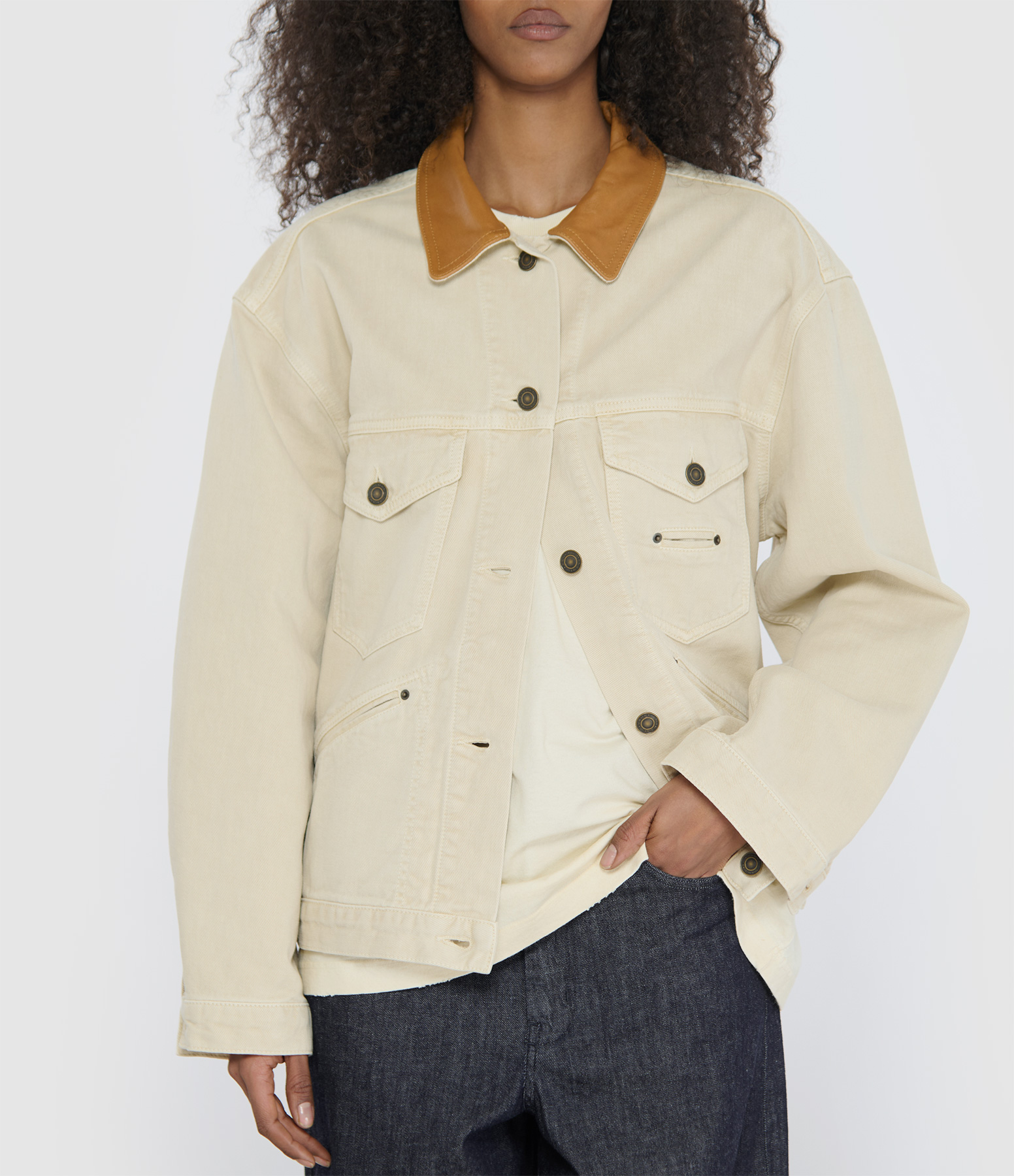 Petunia Jacket – Ecru