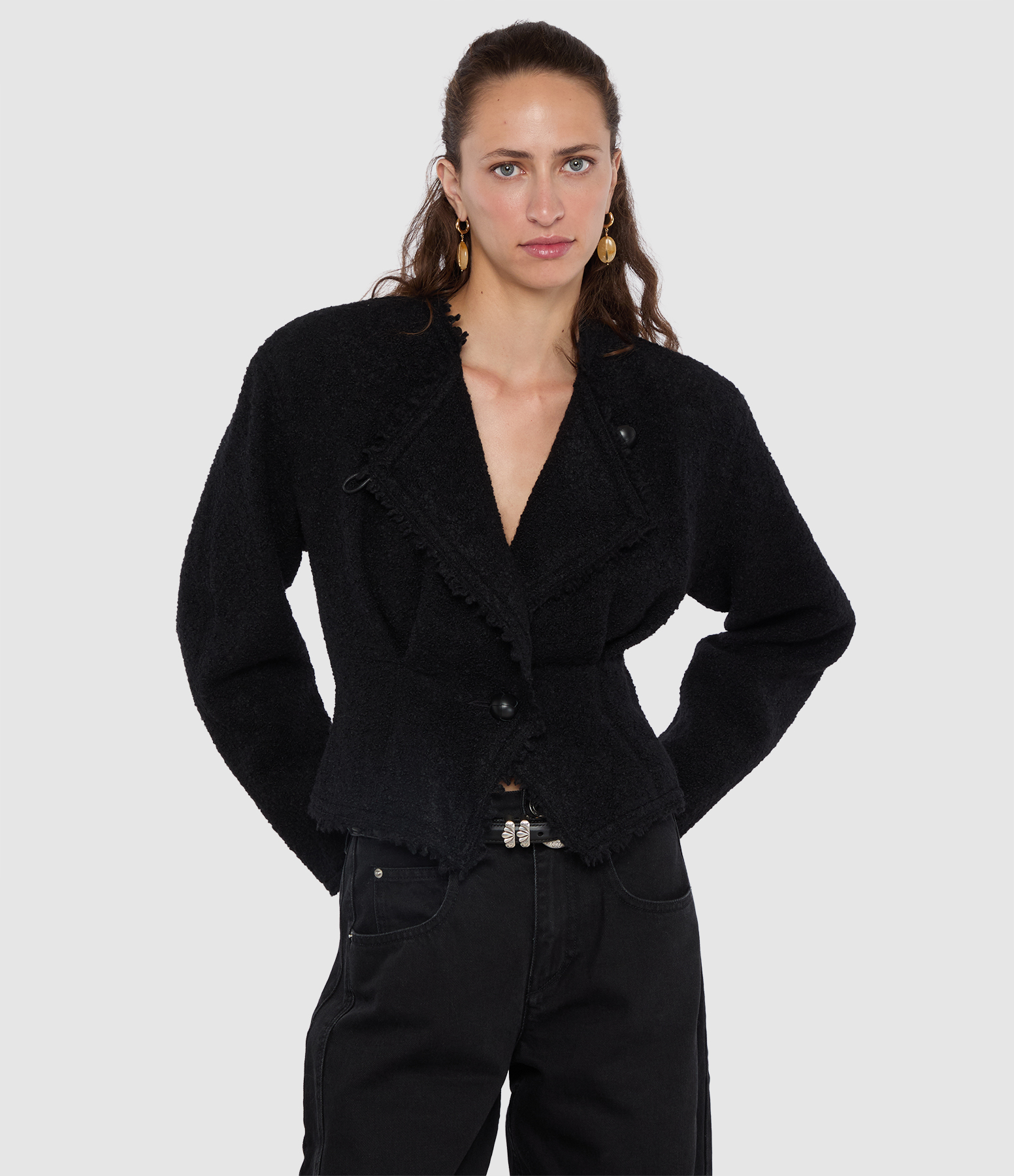 Suna Black Jacket