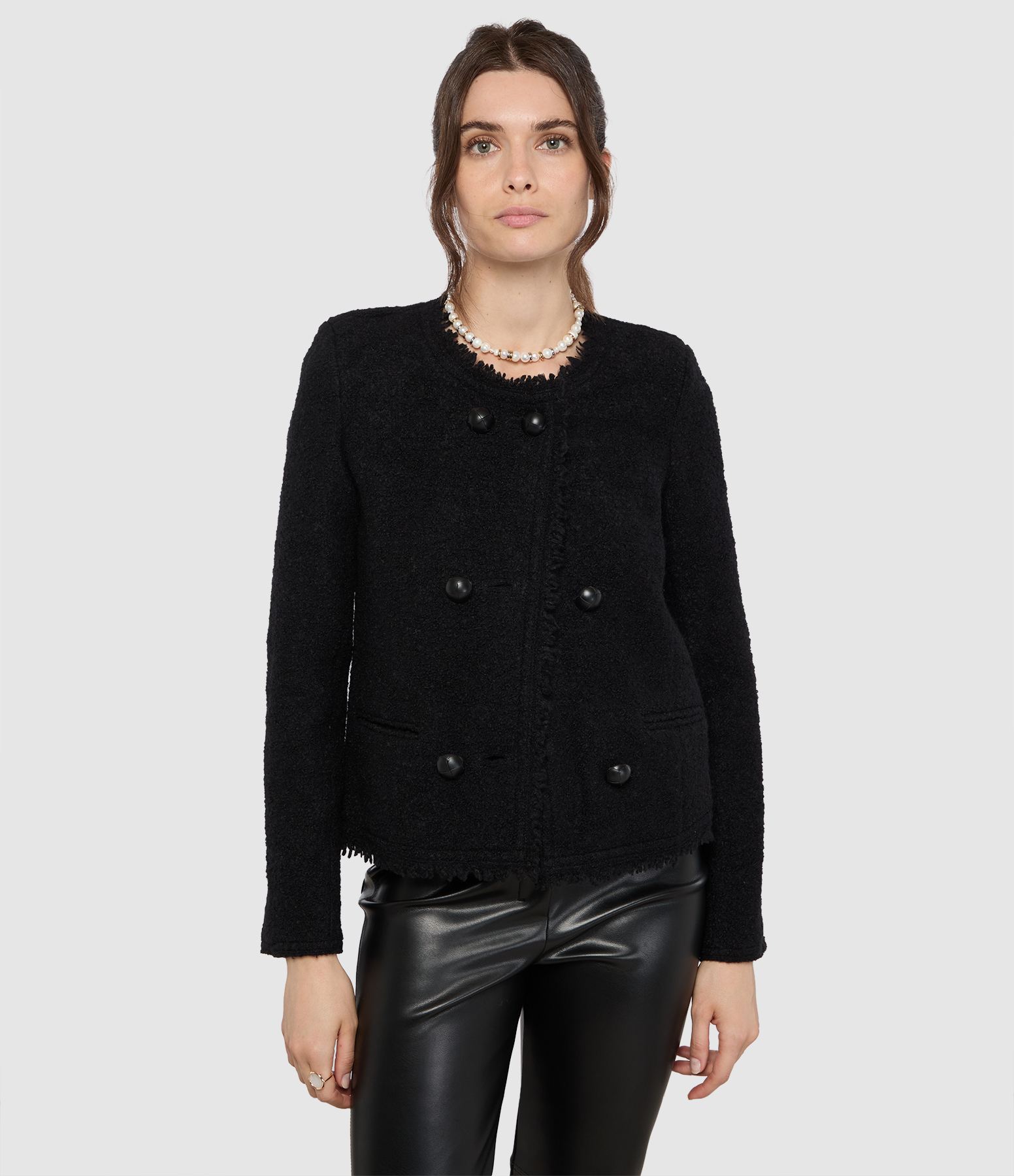 Suely Black Jacket