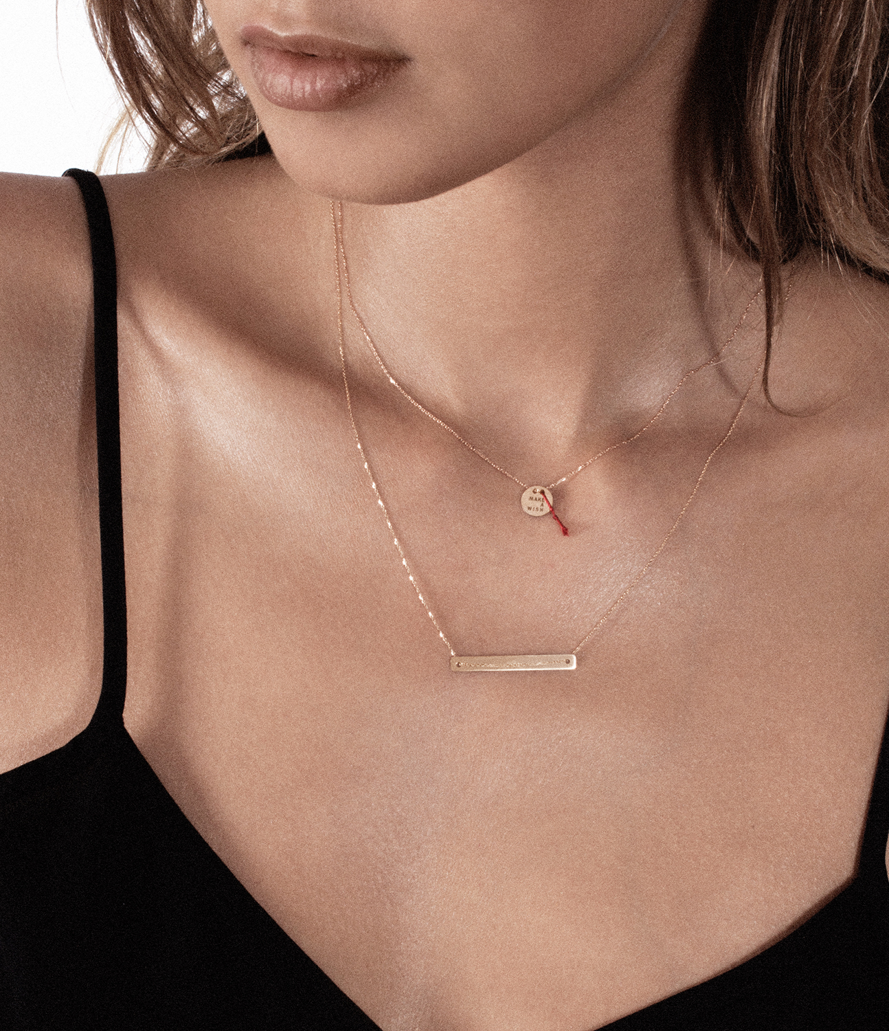 Make a Wish Rose Gold Necklace