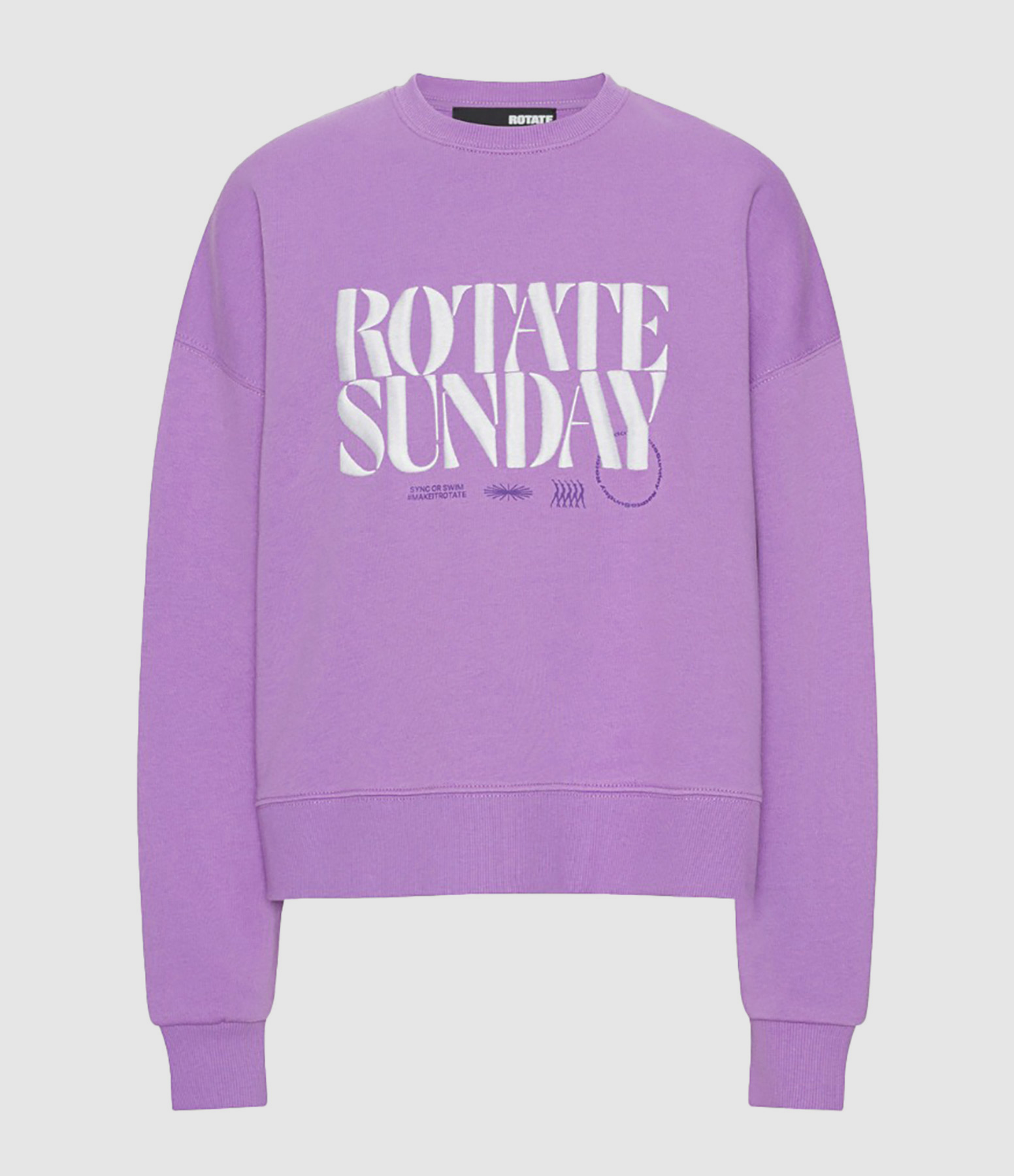 Fairy Wren Purple Logo Sweatshirt, Capsule Sunday