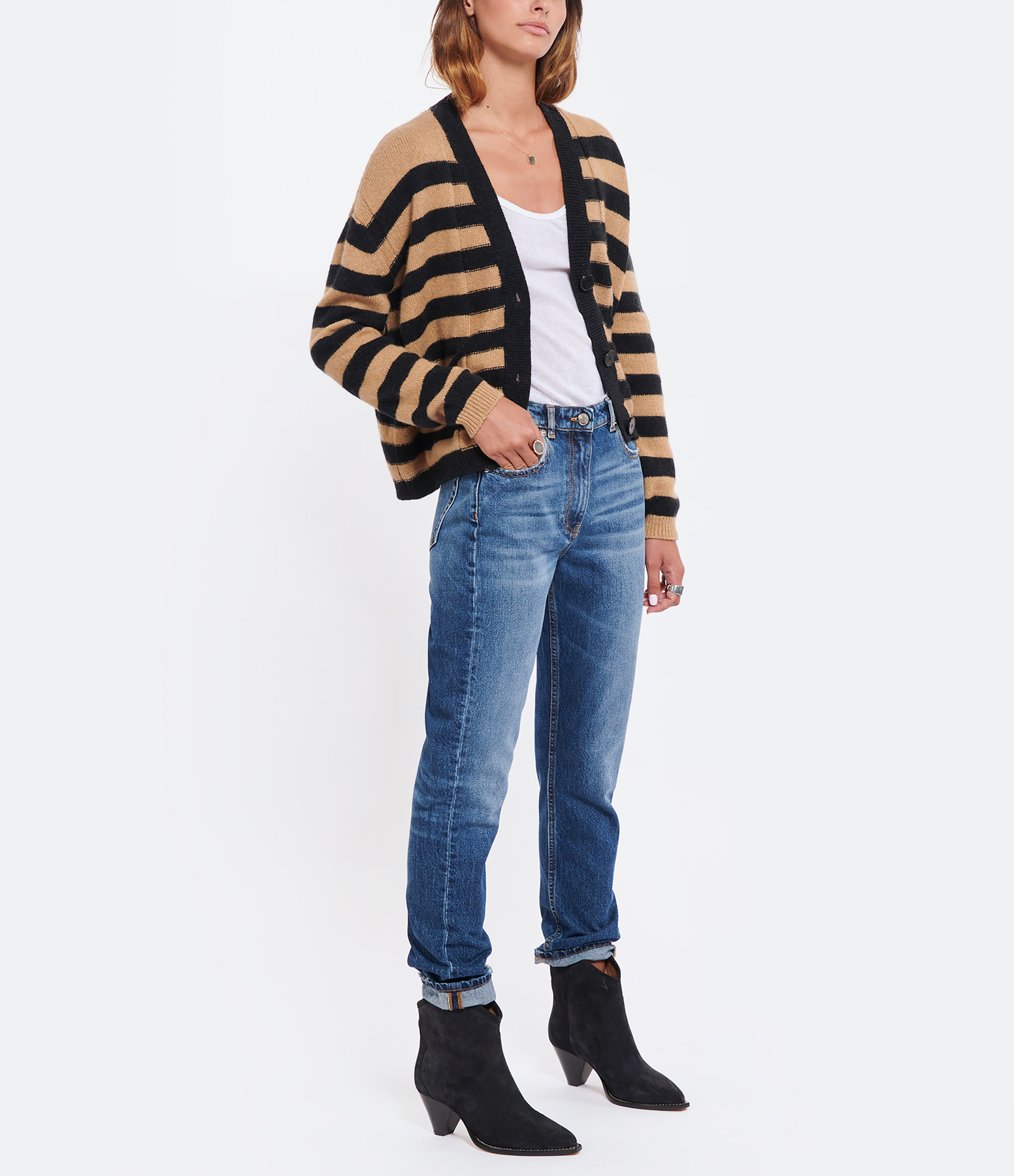 Jean Shama Dark Blue Cotton
